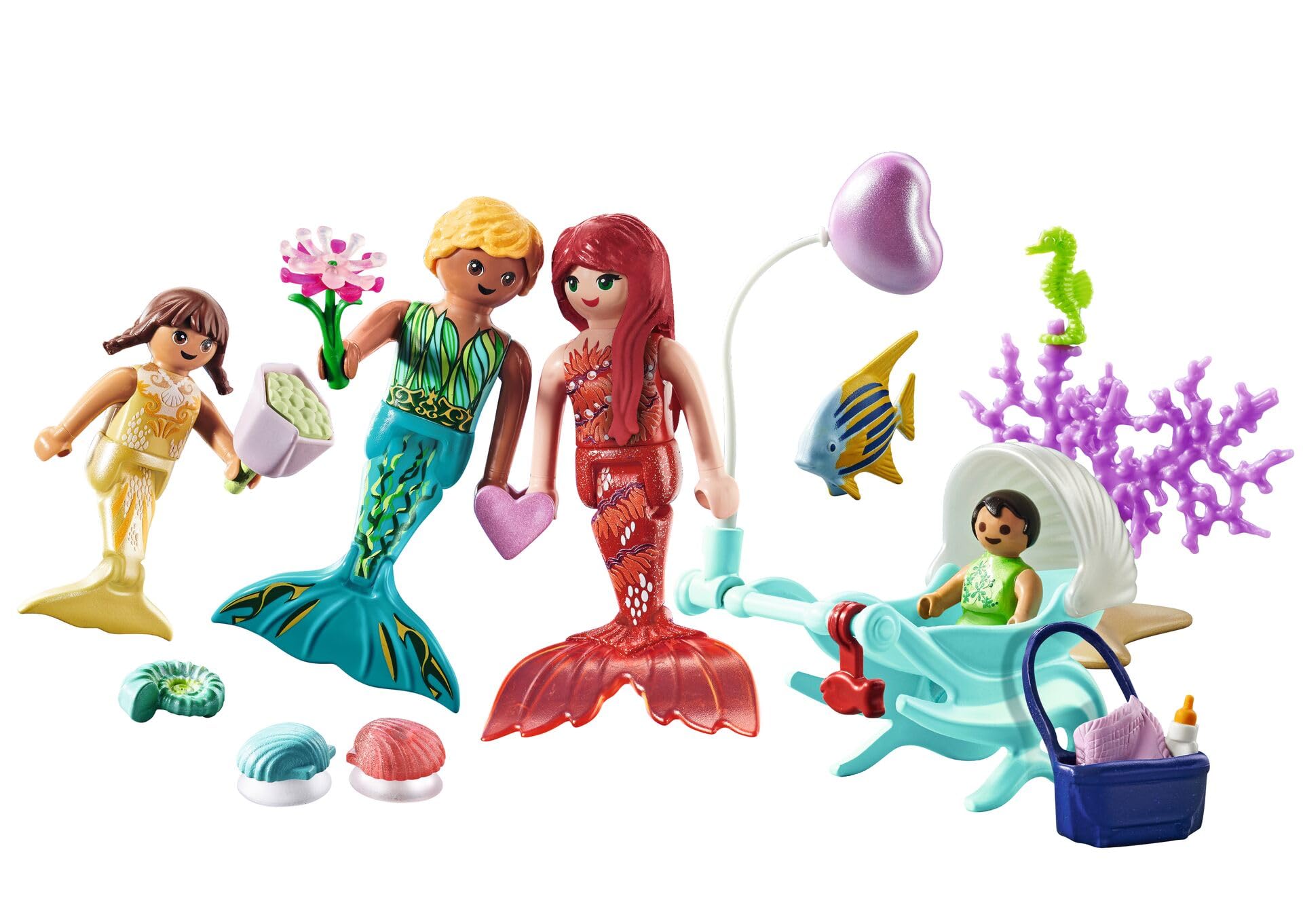 Playmobil Mermaids Family Starter Pack - Imaginative Playset for Ages 4+ 6