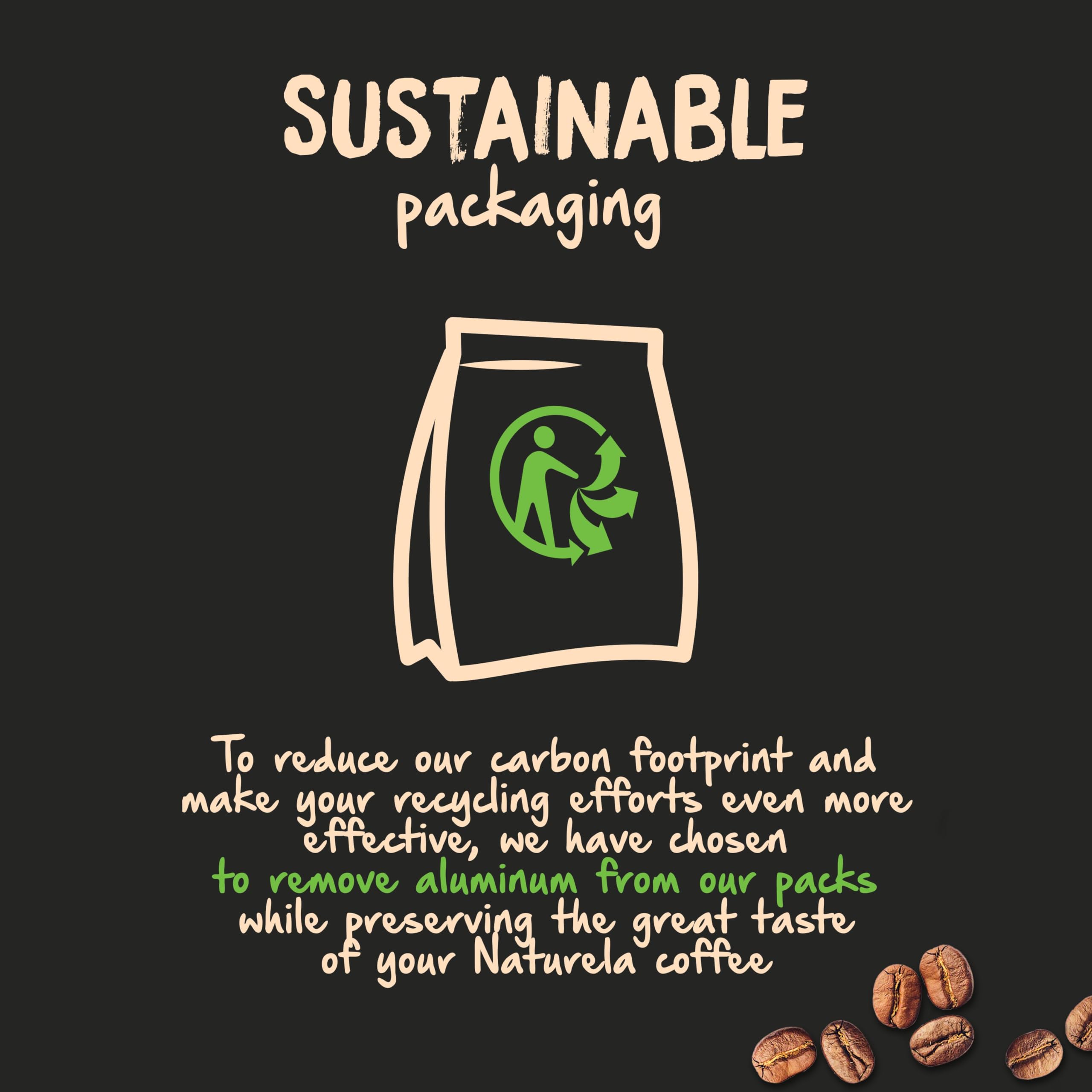 Naturela - Organic Coffee Beans 100% Arabica | Slow-Roasted Whole Bean 2