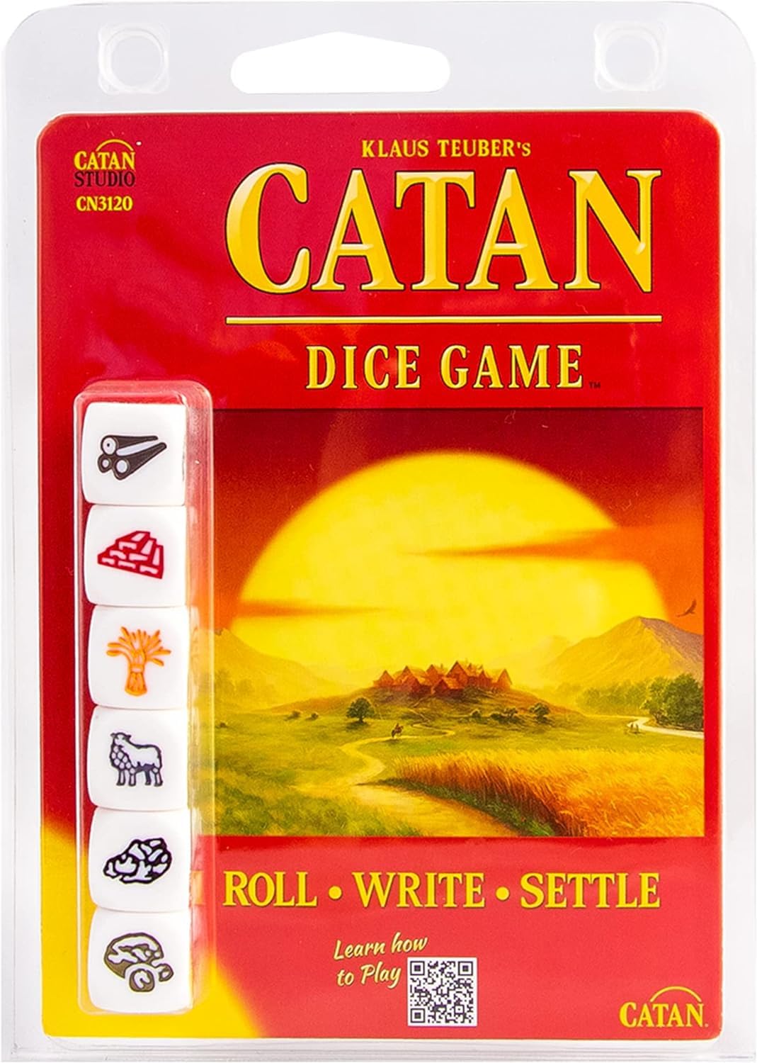 CATAN Dice Game - Strategy Board Game | Ages 7+ | 1-4 Players | 15 Min Playtime