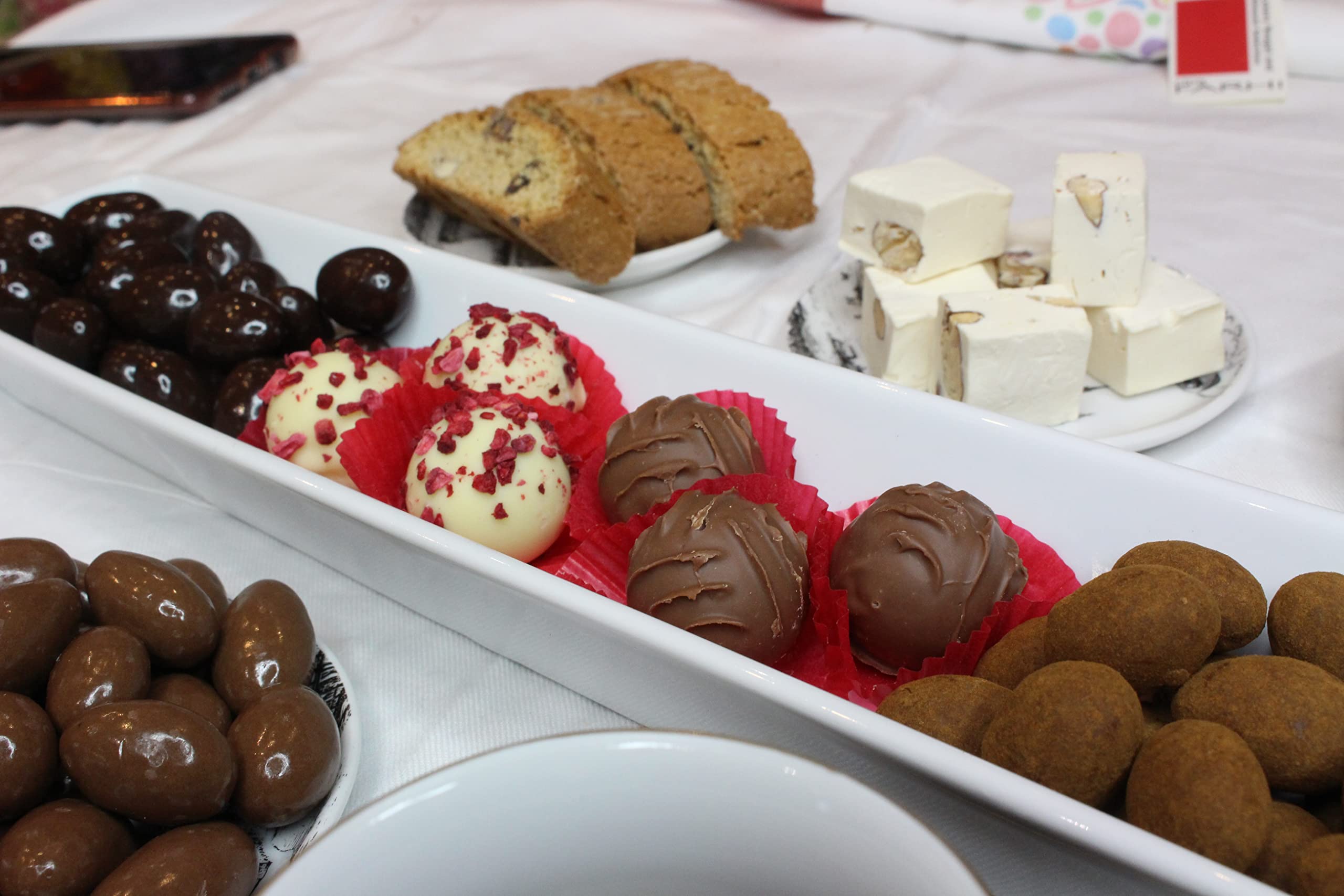 Rita Farhi Milk and Dark Chocolate Covered Brazil Nuts Gift Jar | 290g | Vegetarian 5