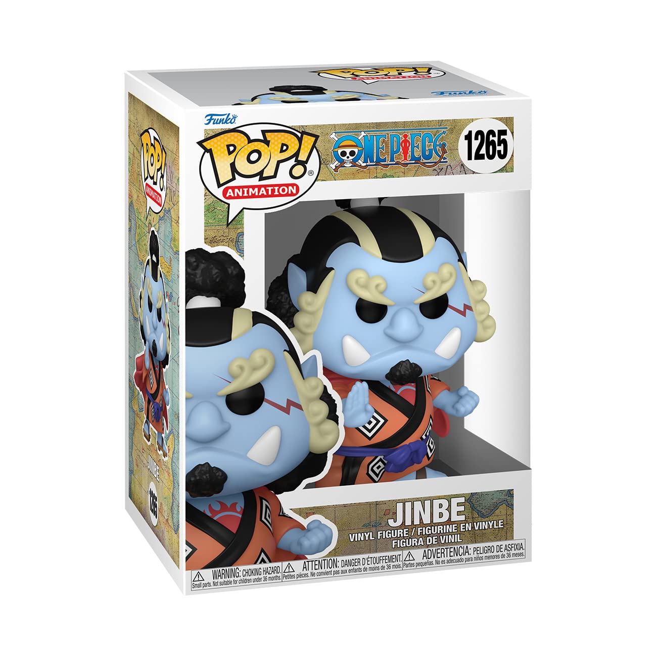 Funko POP! Animation: One Piece - Jinbe Vinyl Figure with Limited Chase Variant 3