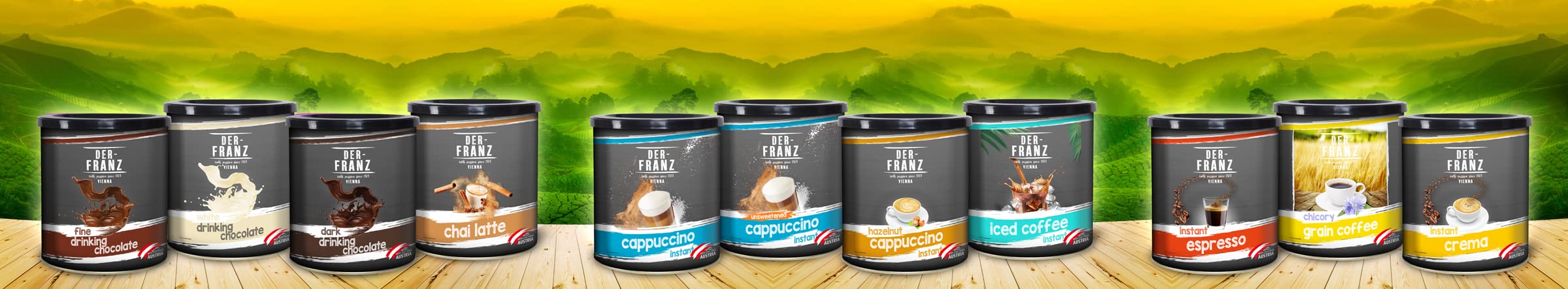 Der-Franz Instant Cappuccino with Hazelnut Flavor, 500g 3