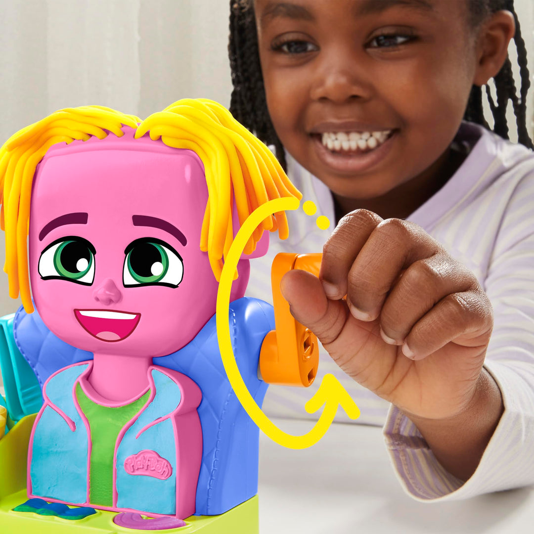 Play-Doh Hair Stylin' Salon Playset - Creative Styling Fun for Ages 3+