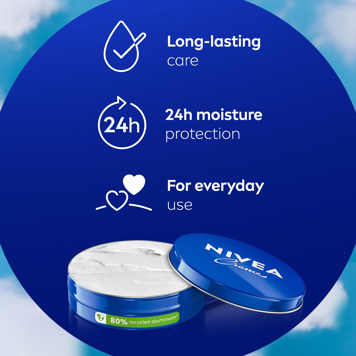 NIVEA Creme Tin - Intensive Protective Care Cream | 60ml | Unisex Adult