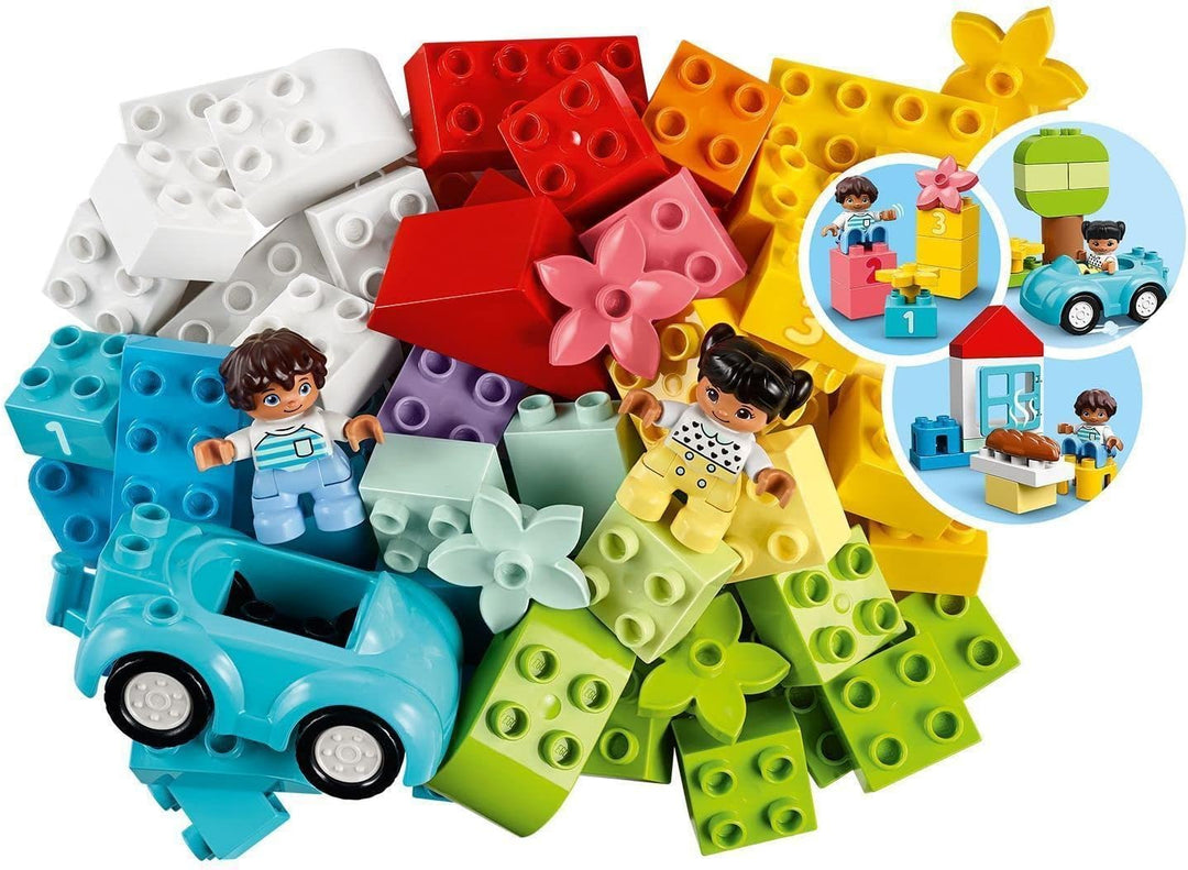 LEGO DUPLO Classic Brick Box 10913 - Educational Building Set for Toddlers 18 Months+