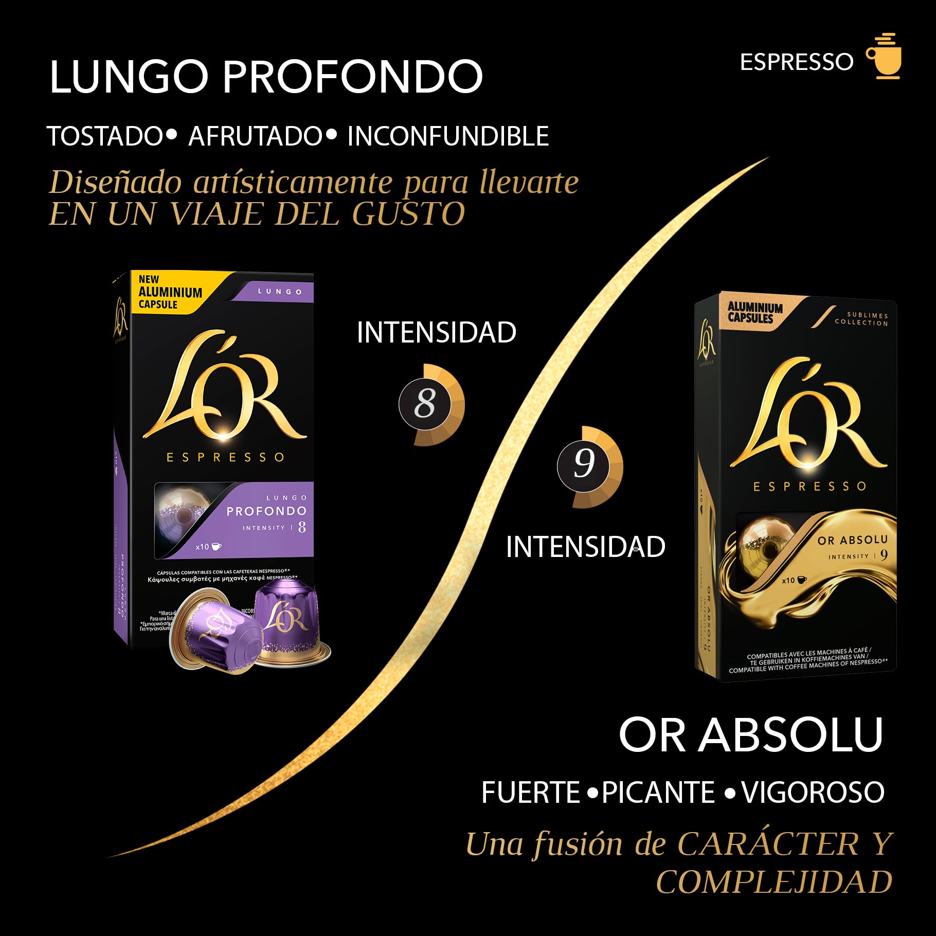 L'OR Favourites Assortment - Nespresso Compatible Coffee Pods (Pack of 80) 4