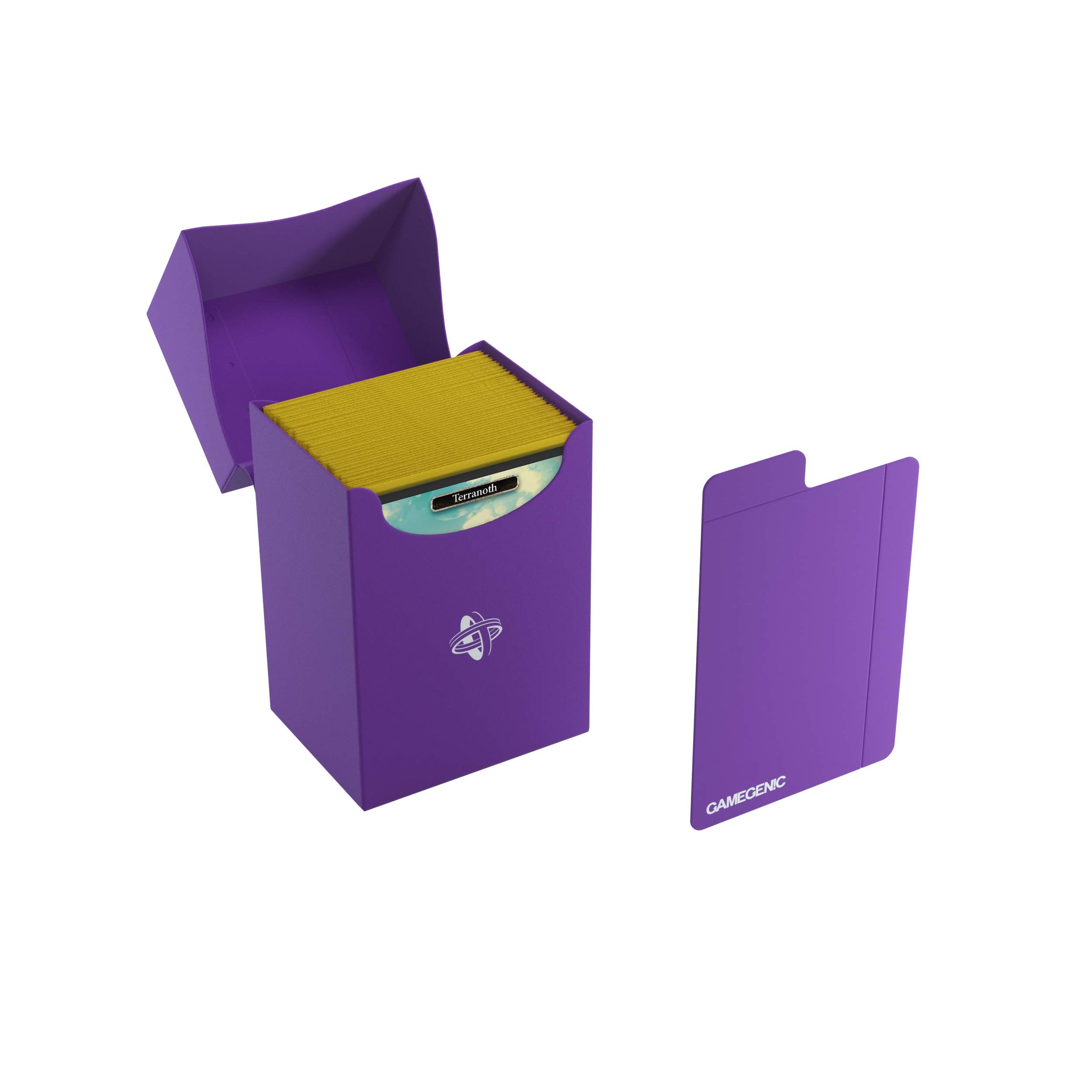 Gamegenic 80-Card Deck Holder - Purple for TCGs 15