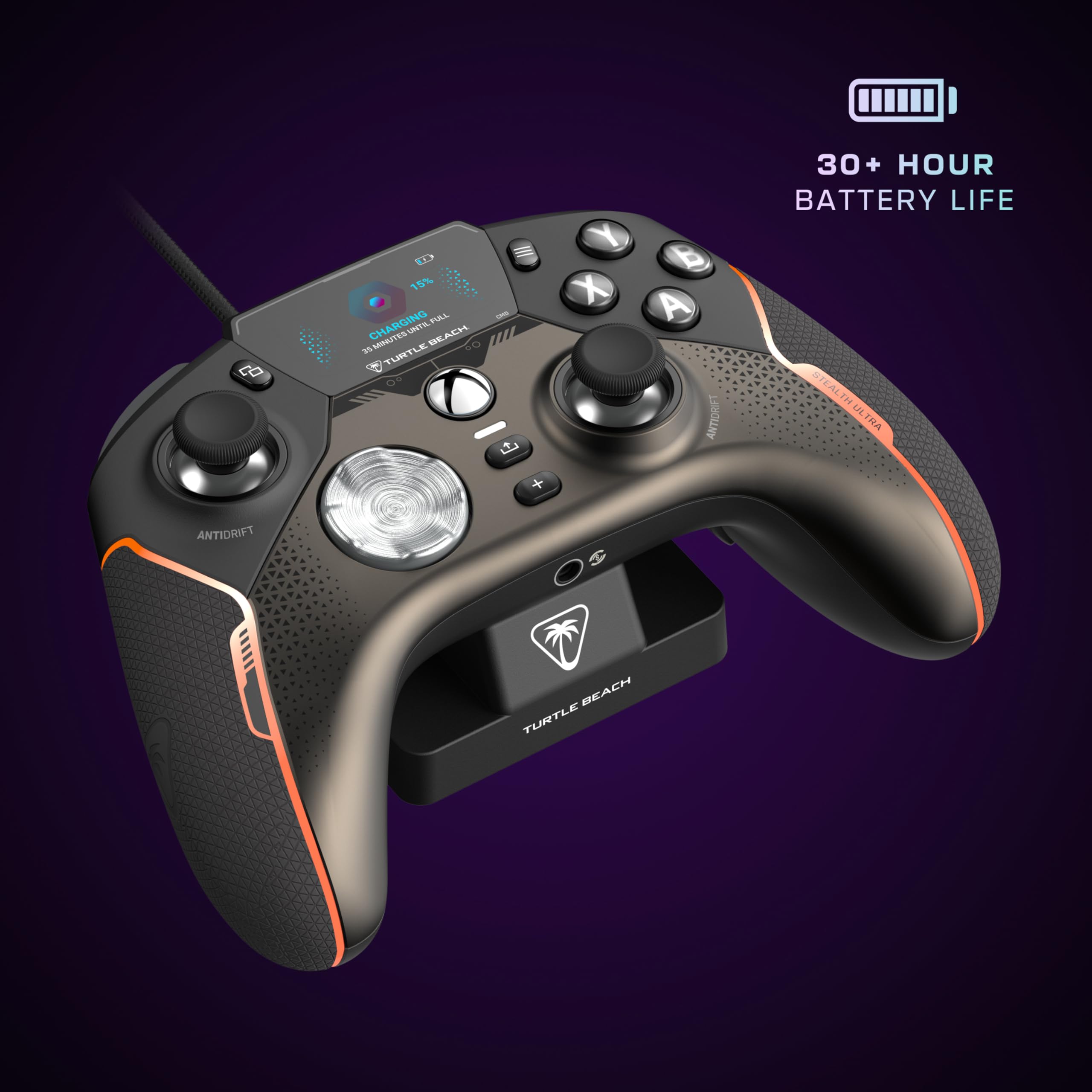 Turtle Beach Stealth Ultra Wireless Gaming Controller for Xbox & PC with Charge Dock 3