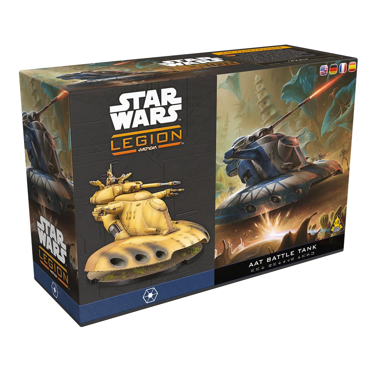 Asmodee Star Wars Legion - AAT Battle Tank Miniatures Tabletop Game Expansion | Multilingual Reissue 1