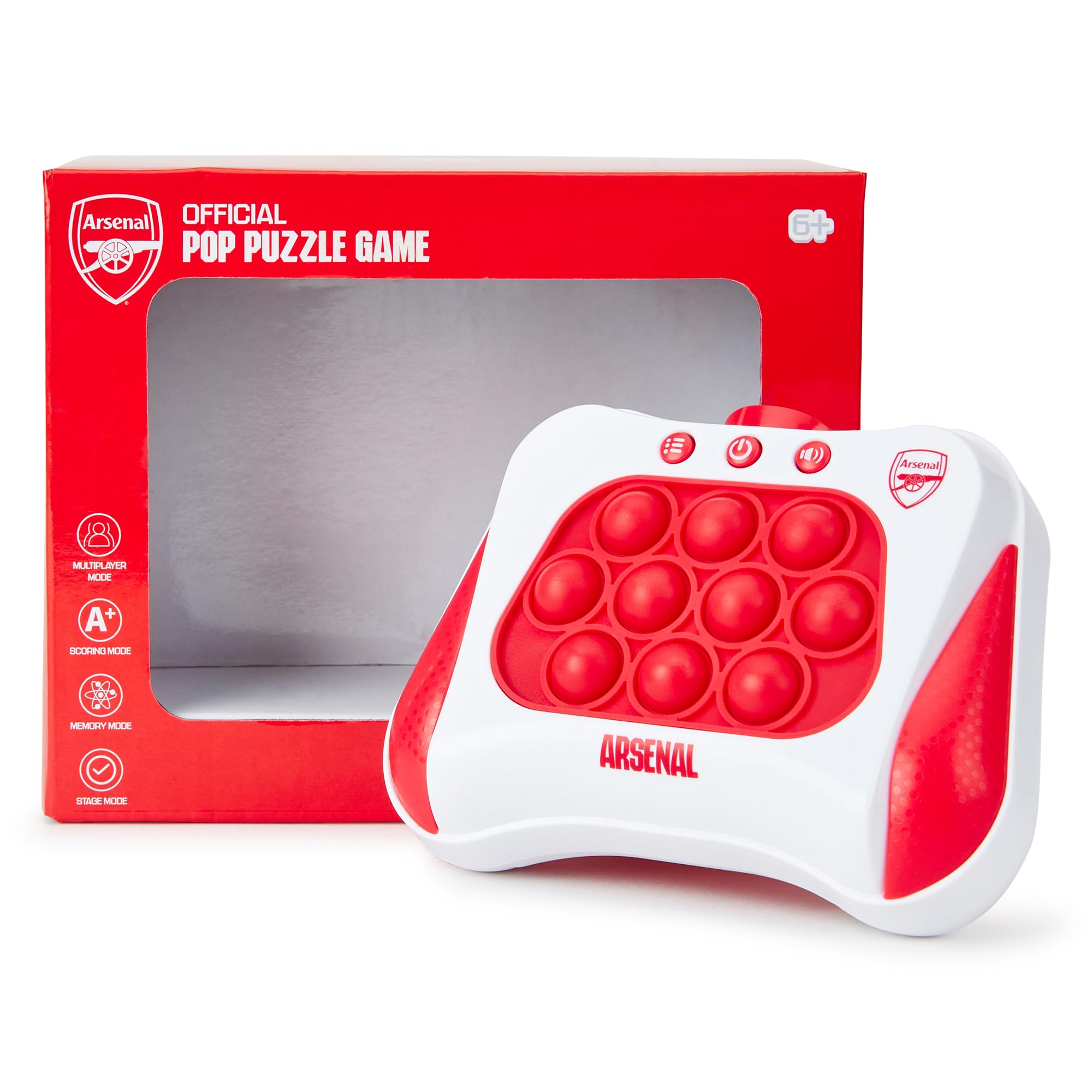 The Gift Scholars Arsenal FC Pop It Electric Lights Puzzle Game | Silicone | Unisex Children 7
