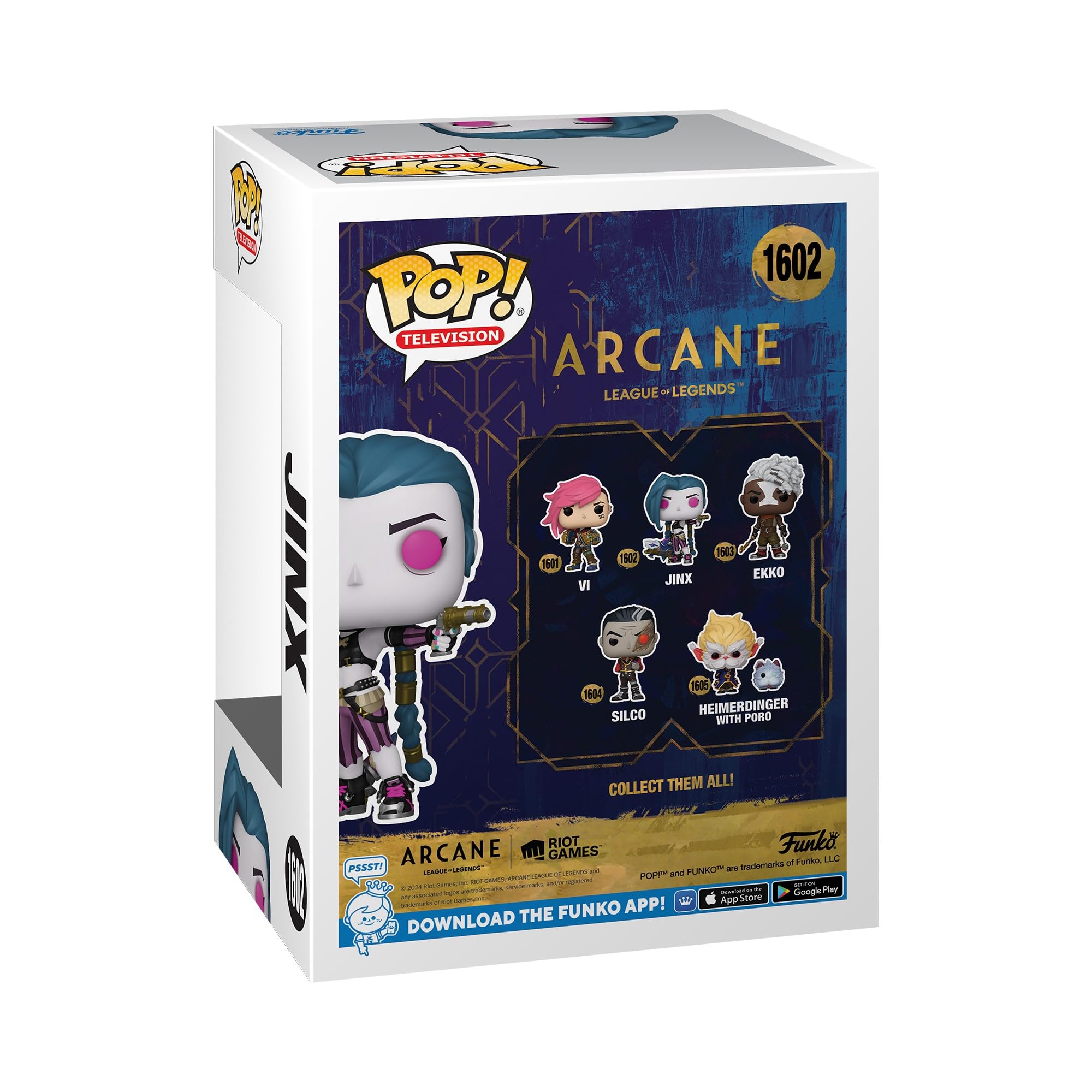 Funko POP! TV: Arcane League of Legends - Jinx Collectible Vinyl Figure | 3.75 in | Model 75649 3