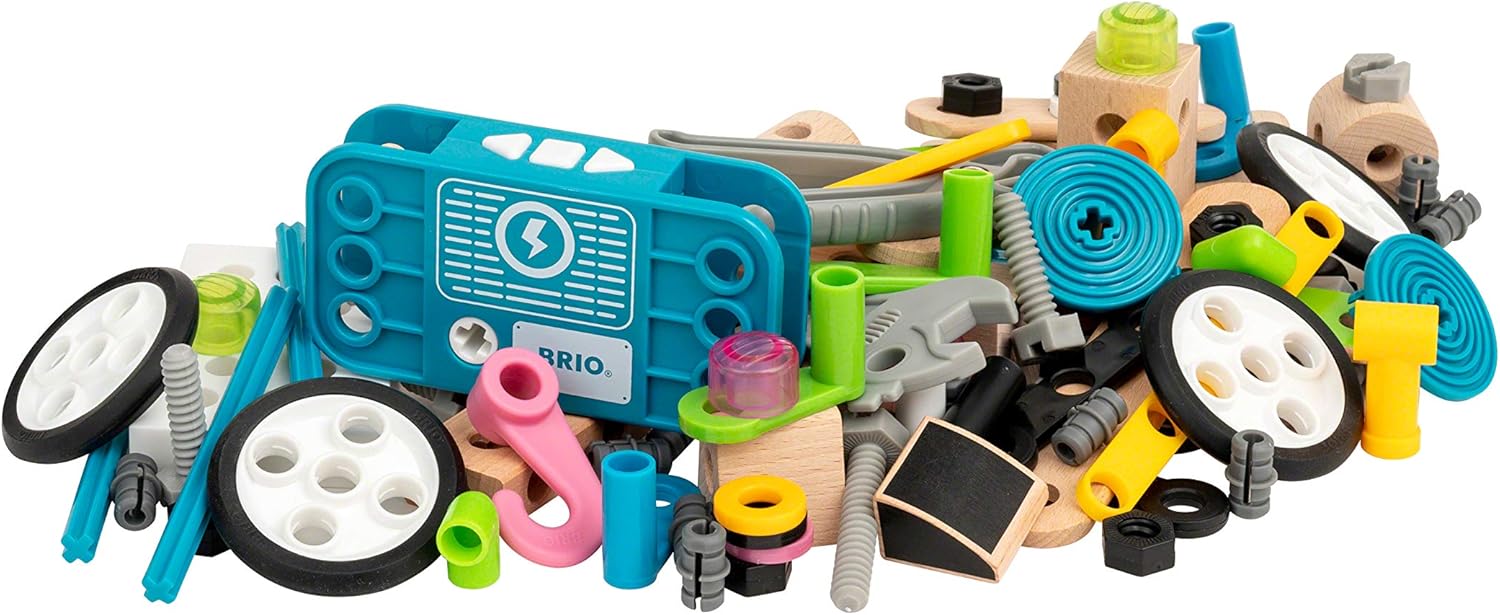 BRIO Builder Motor Construction Set - STEM Building Toy for Ages 3+ 5
