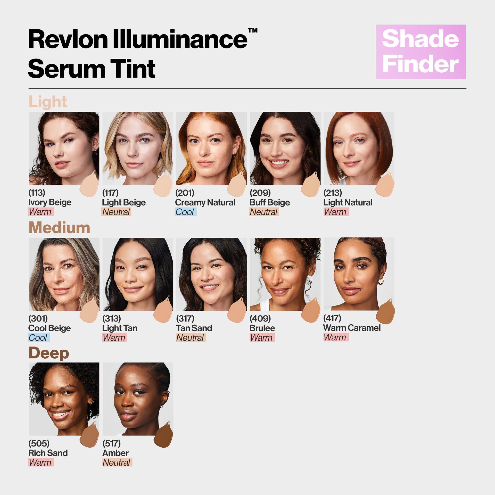Revlon Illuminance Serum Tint - Light Buildable Coverage, Natural Glow, SPF 15, Cool Beige (28 ml) 6