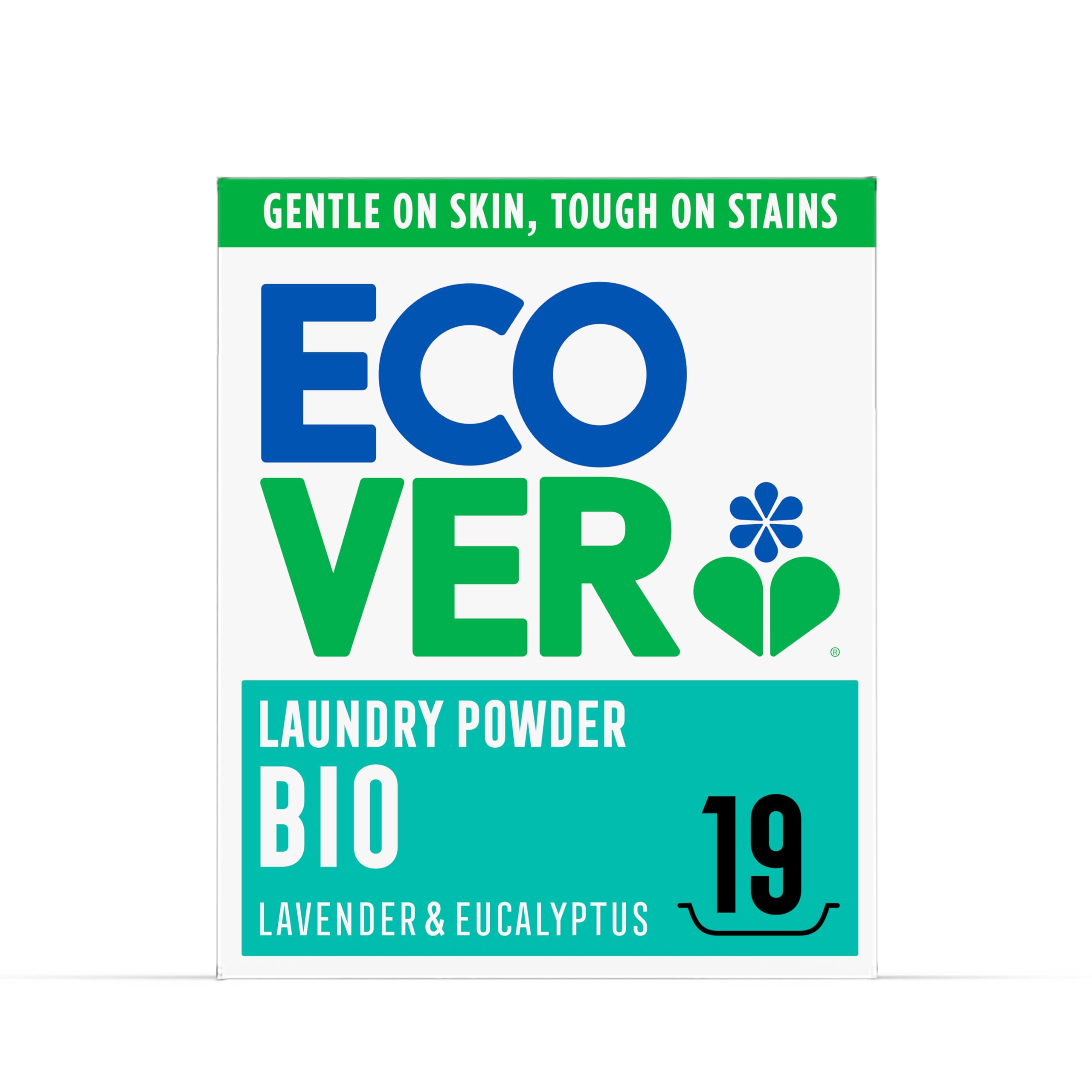 Ecover Bio Laundry Detergent Powder - Enzyme Enriched, Lavender Scent | 950 g 1