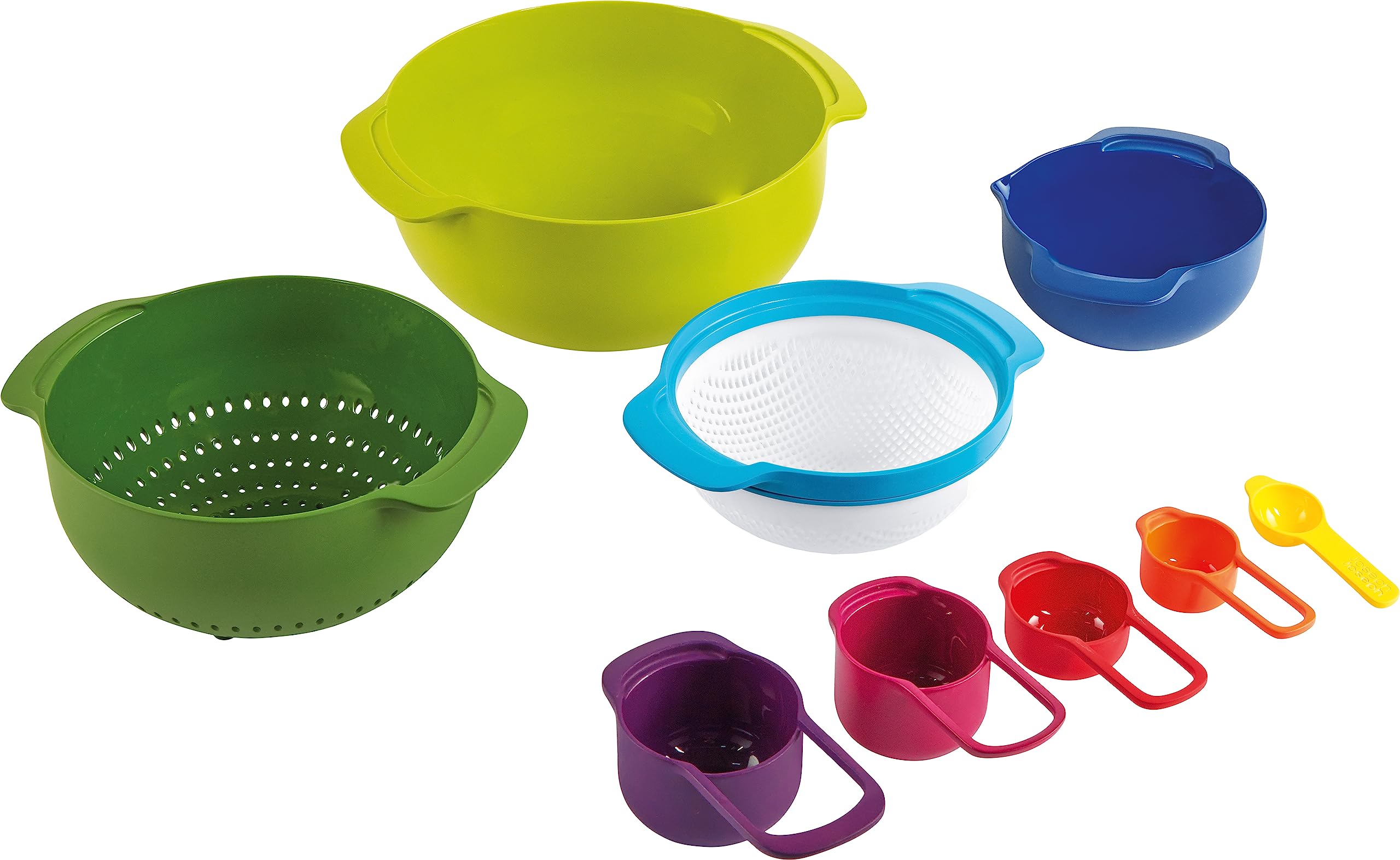 Casdon Joseph Joseph Nest 9 Toy Food Prep Set | Colourful Plastic Kitchen Roleplay | Ages 3+ 9