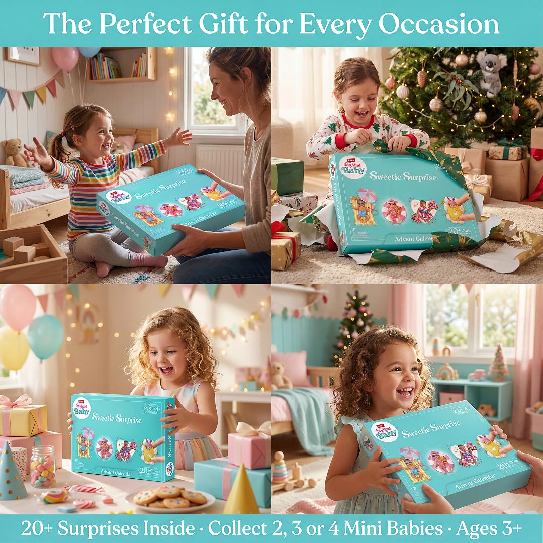 ZURU MY MINI Advent Calendar Series 1 - 24 Days of Mini Surprises | Includes 2 Dolls & 20+ Accessories 5