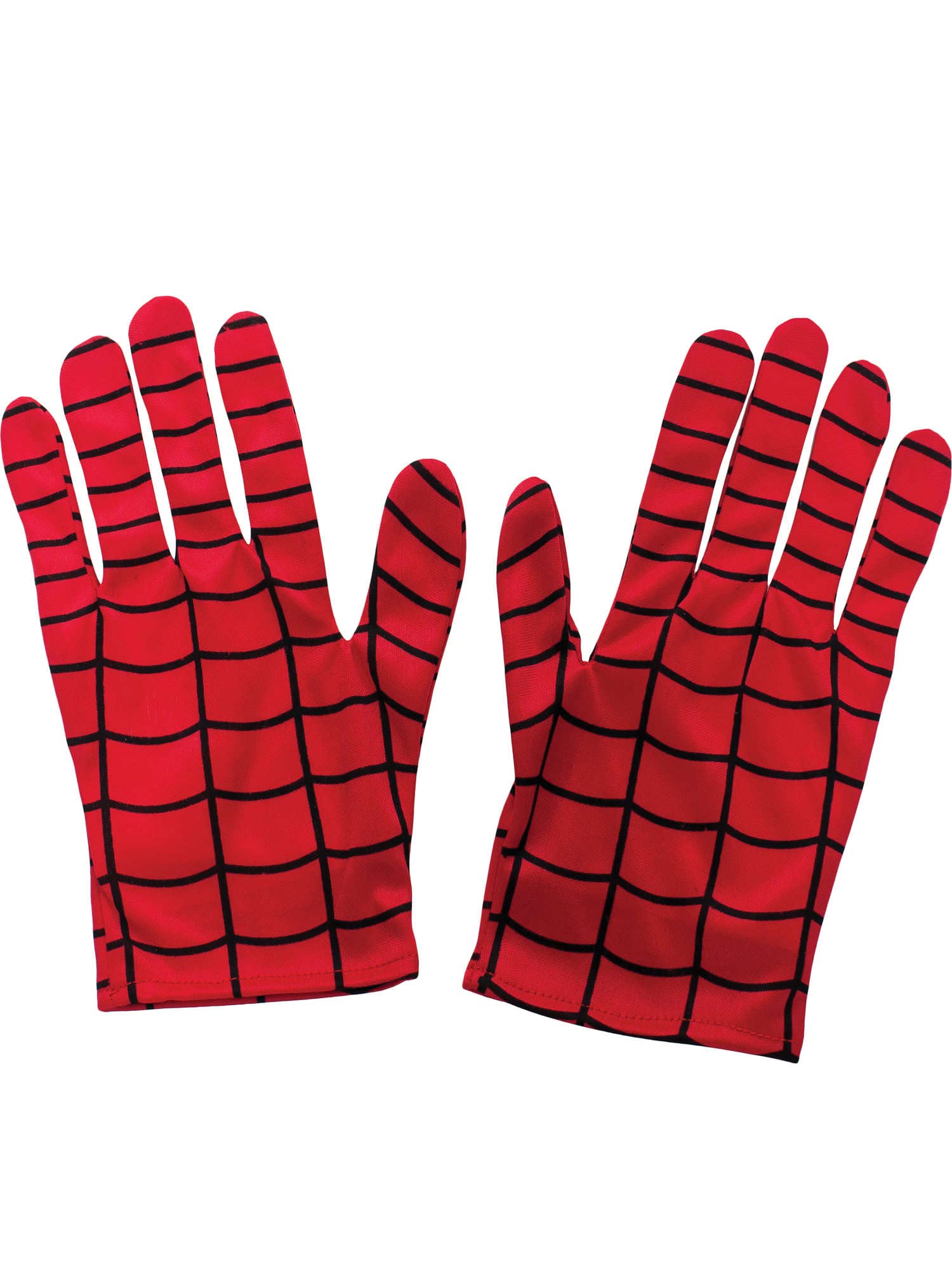 Rubies Adult Spider-Man Gloves - One Size, Polyester, Multi-Color