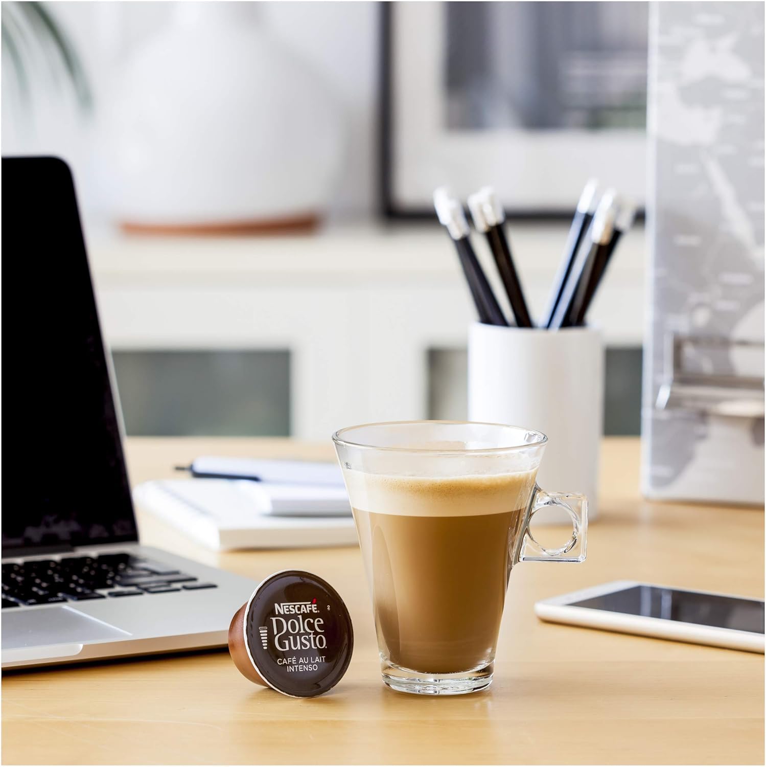 NESCAFÉ Dolce Gusto Café Au Lait Intenso Coffee Pods, 16 Capsules (48 Servings) 4