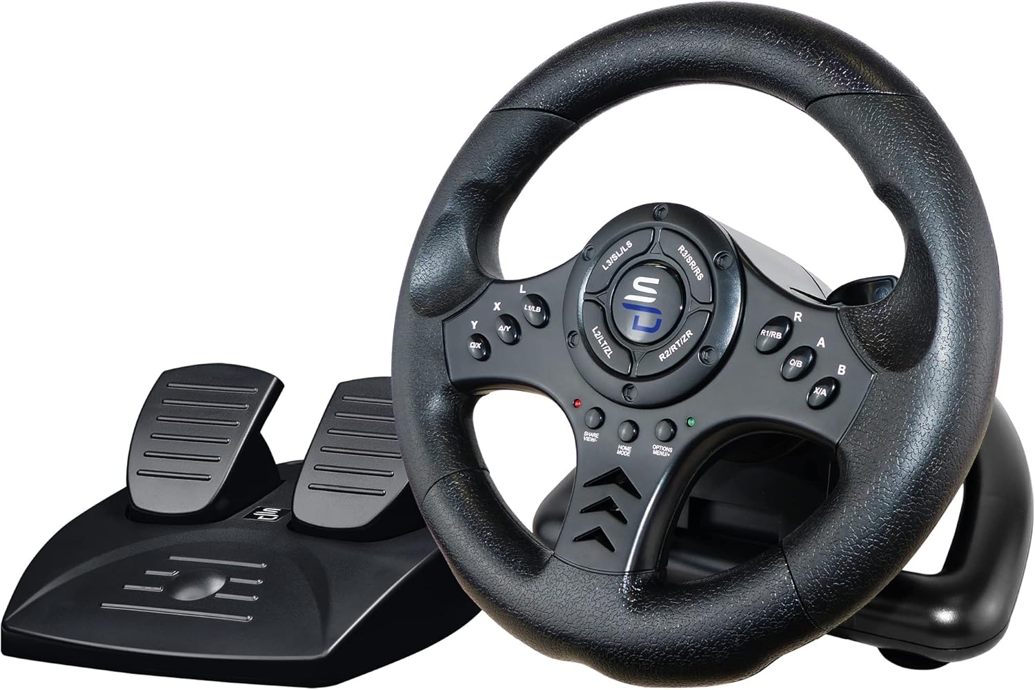 Superdrive SV450 Racing Steering Wheel with Pedals & Paddle Shifters for Xbox, PS4, Switch, PC 1