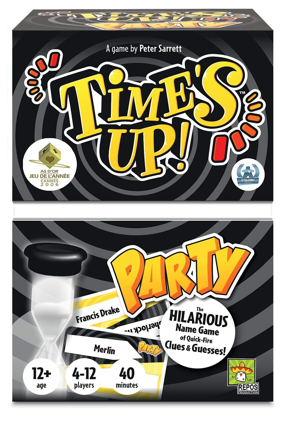 Repos ASMTUP1EN02 Time's Up Party (UK Edition) Card Game 3