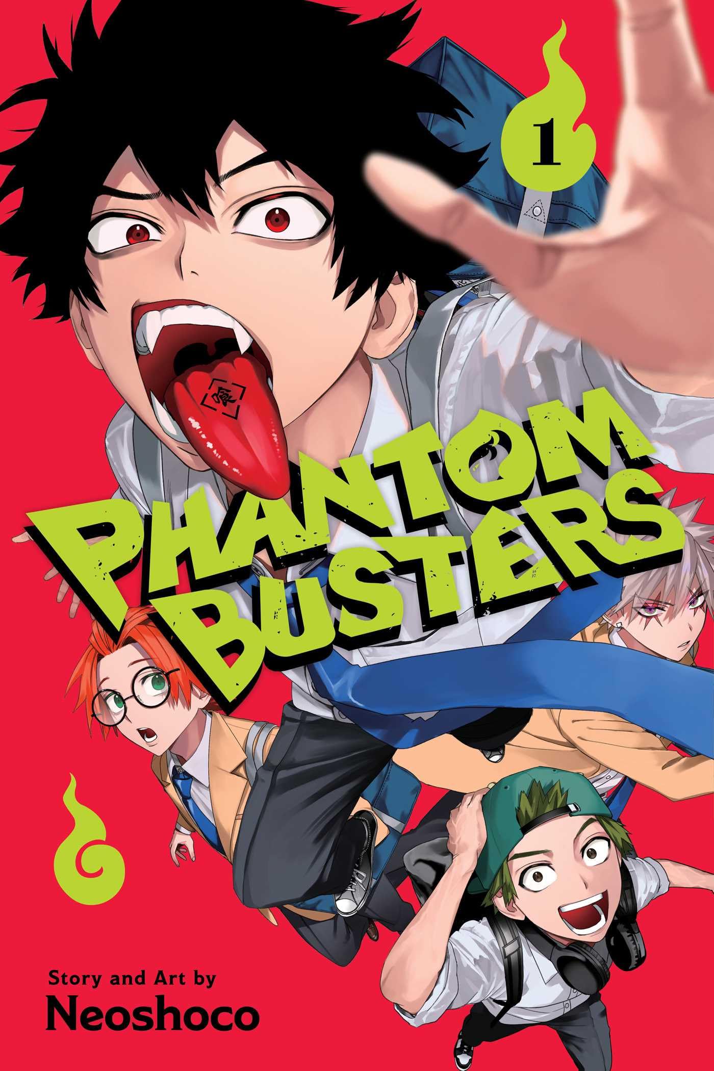 Viz Media Phantom Busters, Vol. 1 Anime & Manga Graphic Novel | Paperback | English