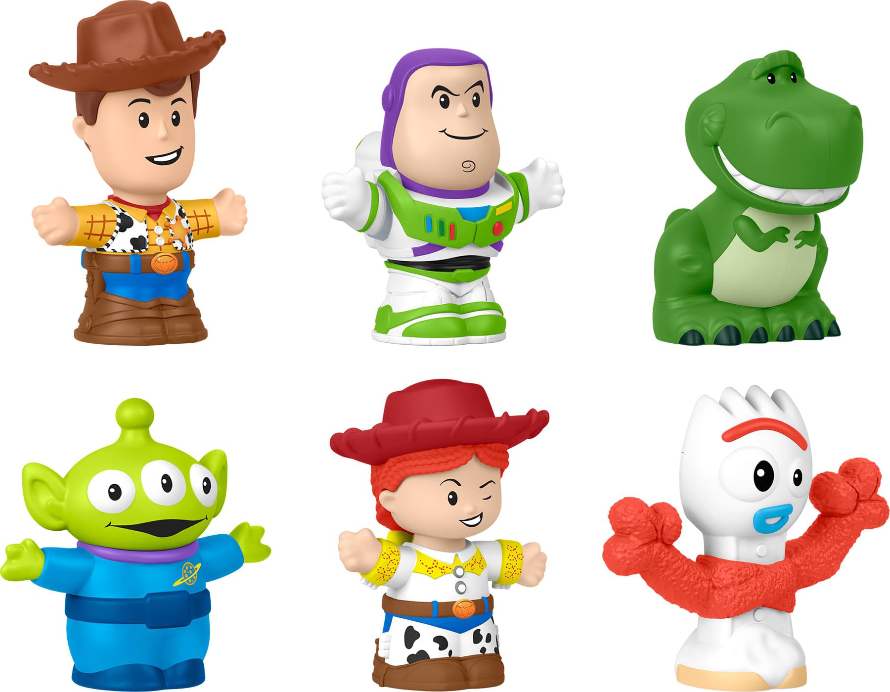 Fisher-Price Little People Disney Pixar Toy Story Figure Set (6 Figures) | Ages 18 Months+