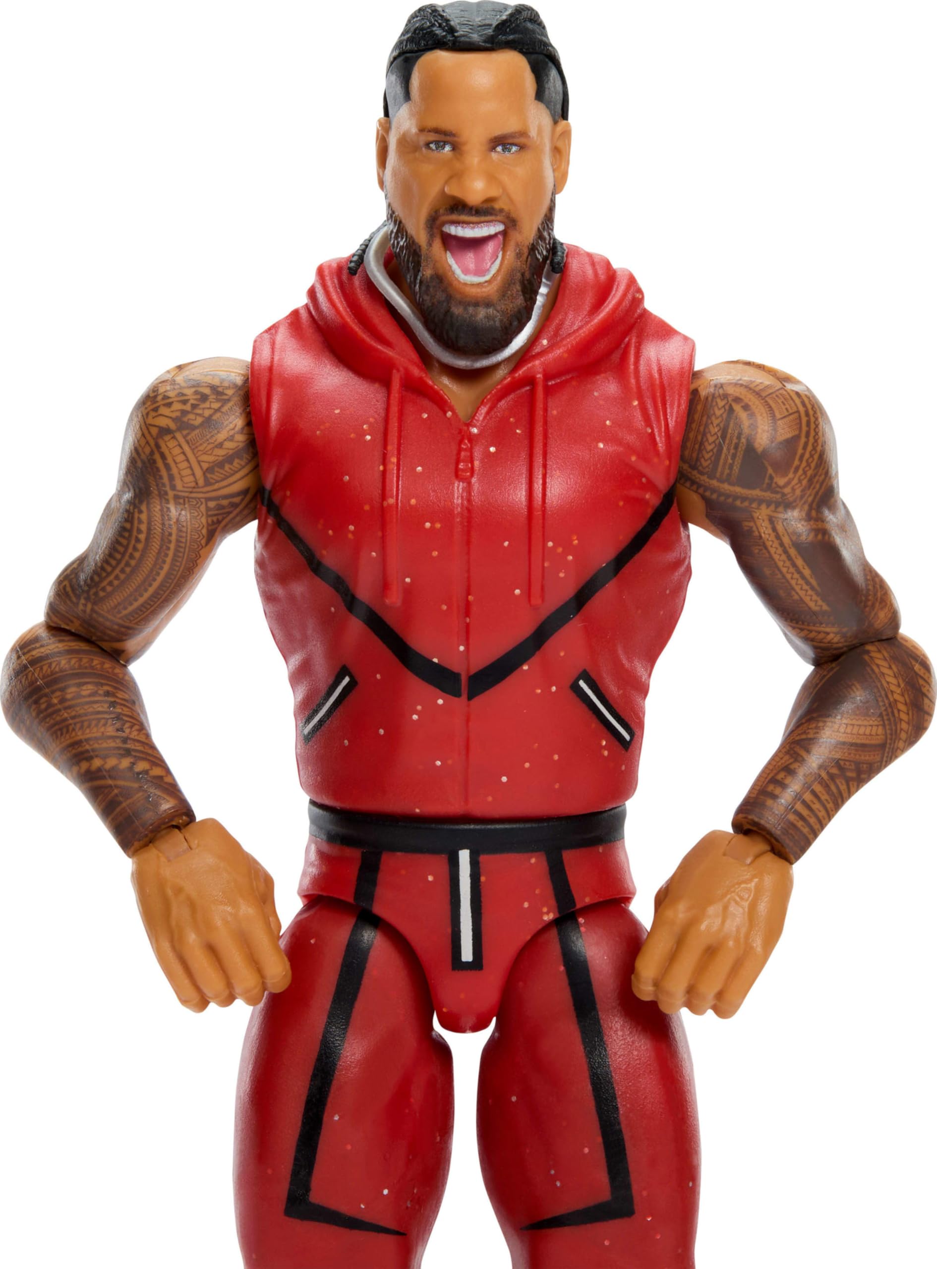 Mattel WWE Jimmy Uso Action Figure - Main Event Series #161 | 6-inch Scale | 14 Points of Articulation