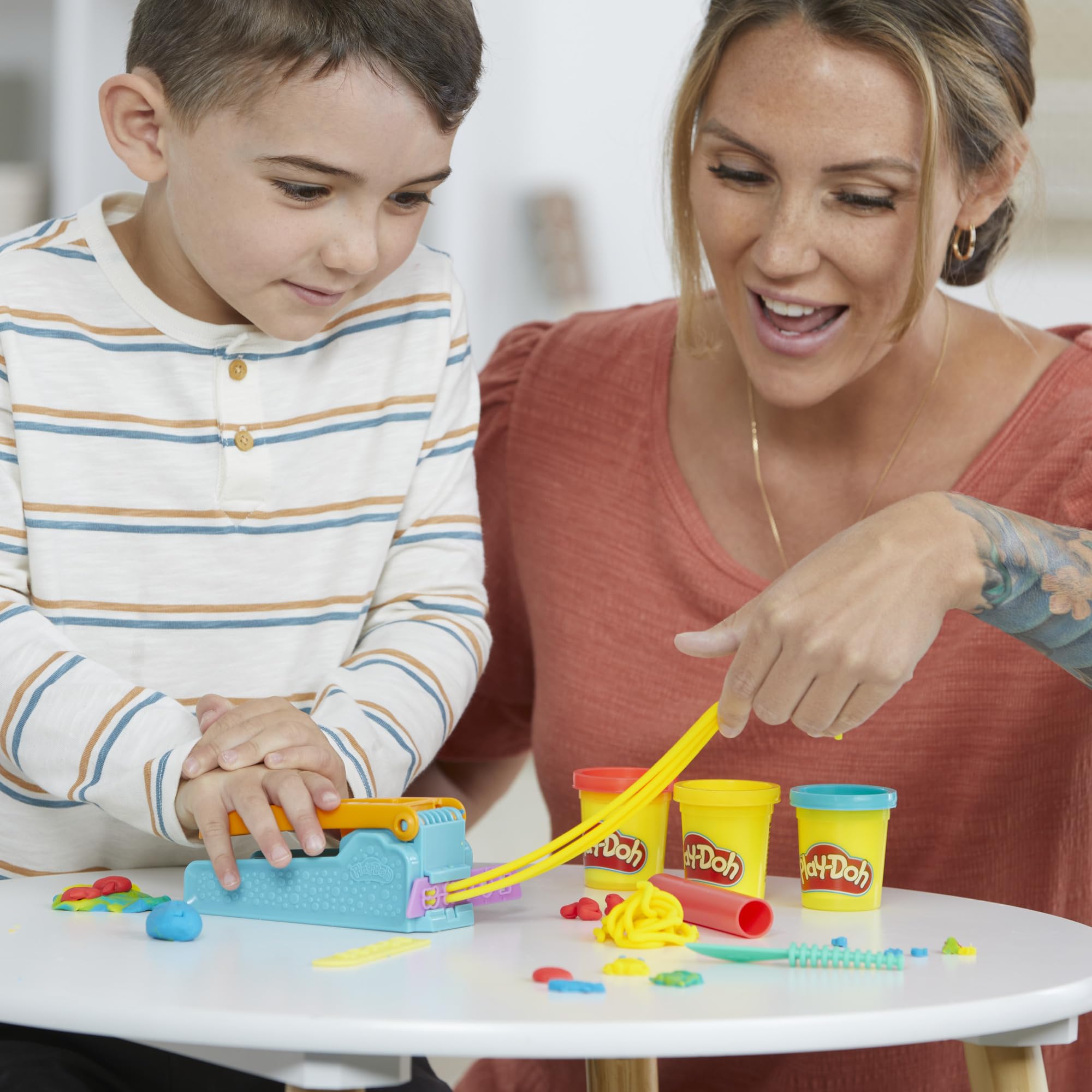Play-Doh Fun Factory Starter Set - Squeeze & Shape Play for Kids Age 3+ 3