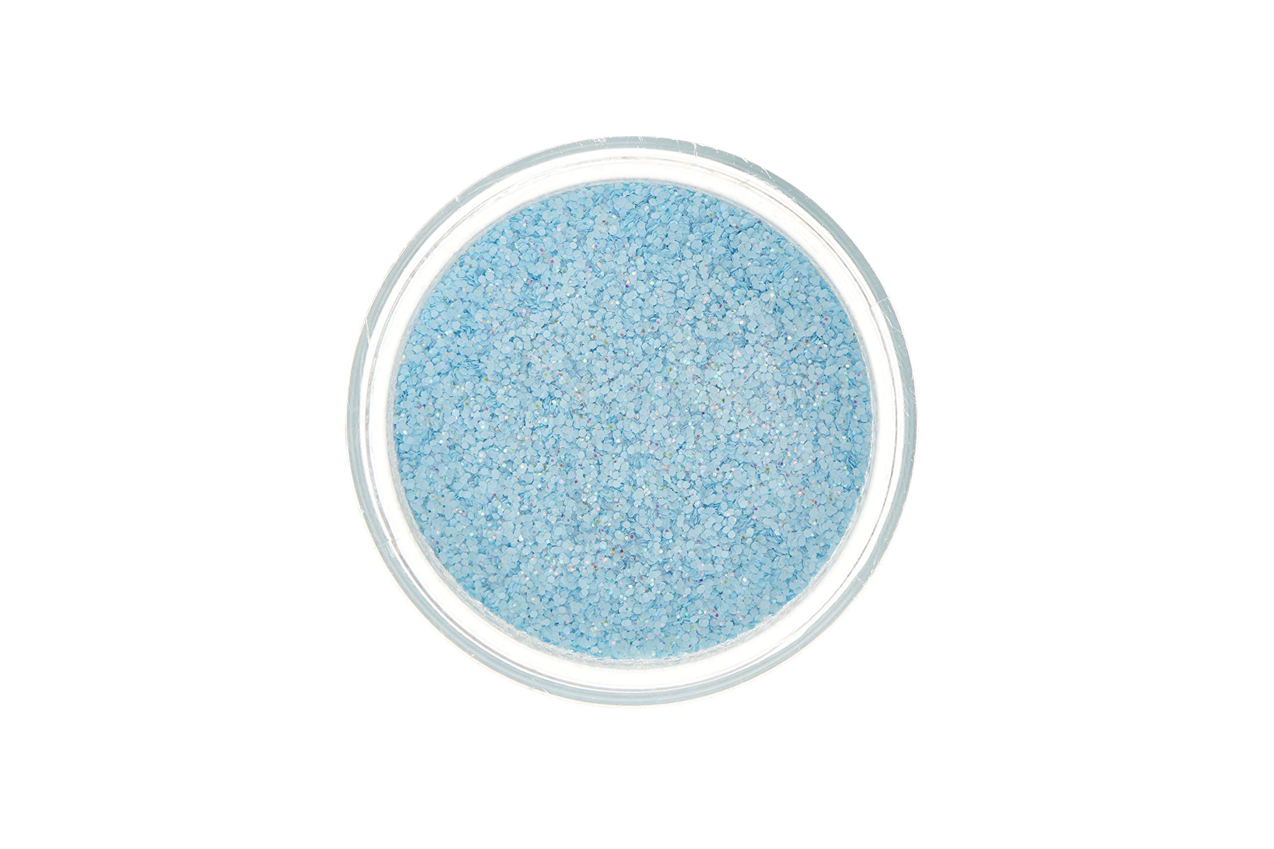 Moon Glitter Pastel Glitter Shakers - Baby Blue Cosmetic Glitter for Face, Body, Nails, Hair, Lips - 5g 3