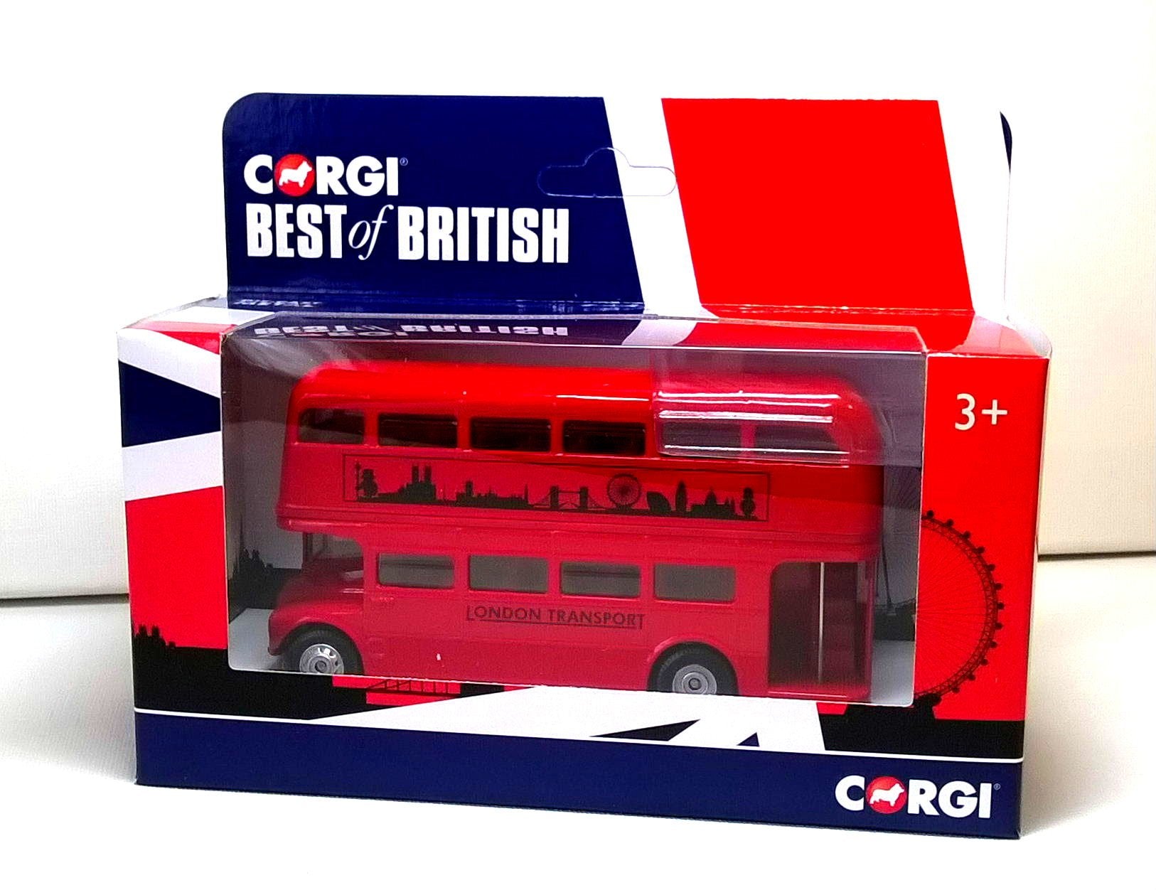 Corgi GS82328 Best of British Classic Routemaster Bus - Diecast Metal Model - Black 9