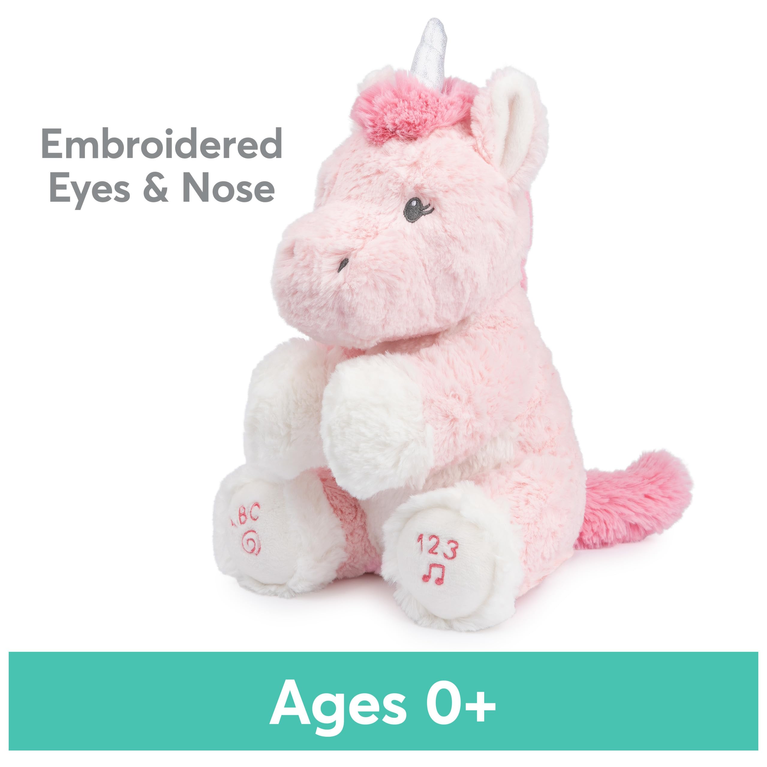 GUND Baby Alora the Unicorn Animated Plush | Singing & Clapping | Lights Up | Ages 0+ 3