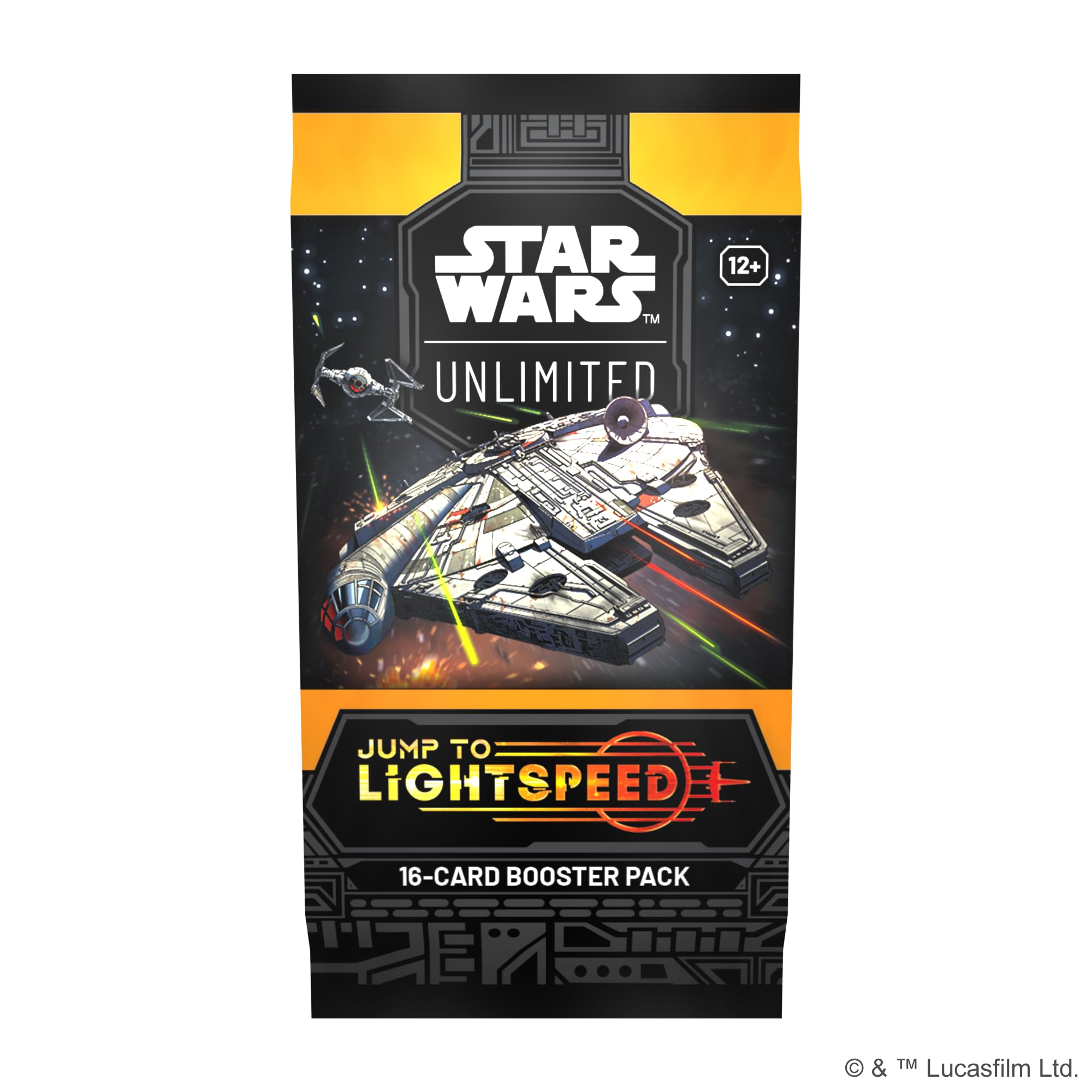 Asmodee Star Wars: Unlimited Trading Card Game - Jump to Lightspeed Booster Pack | 16 Cards 1