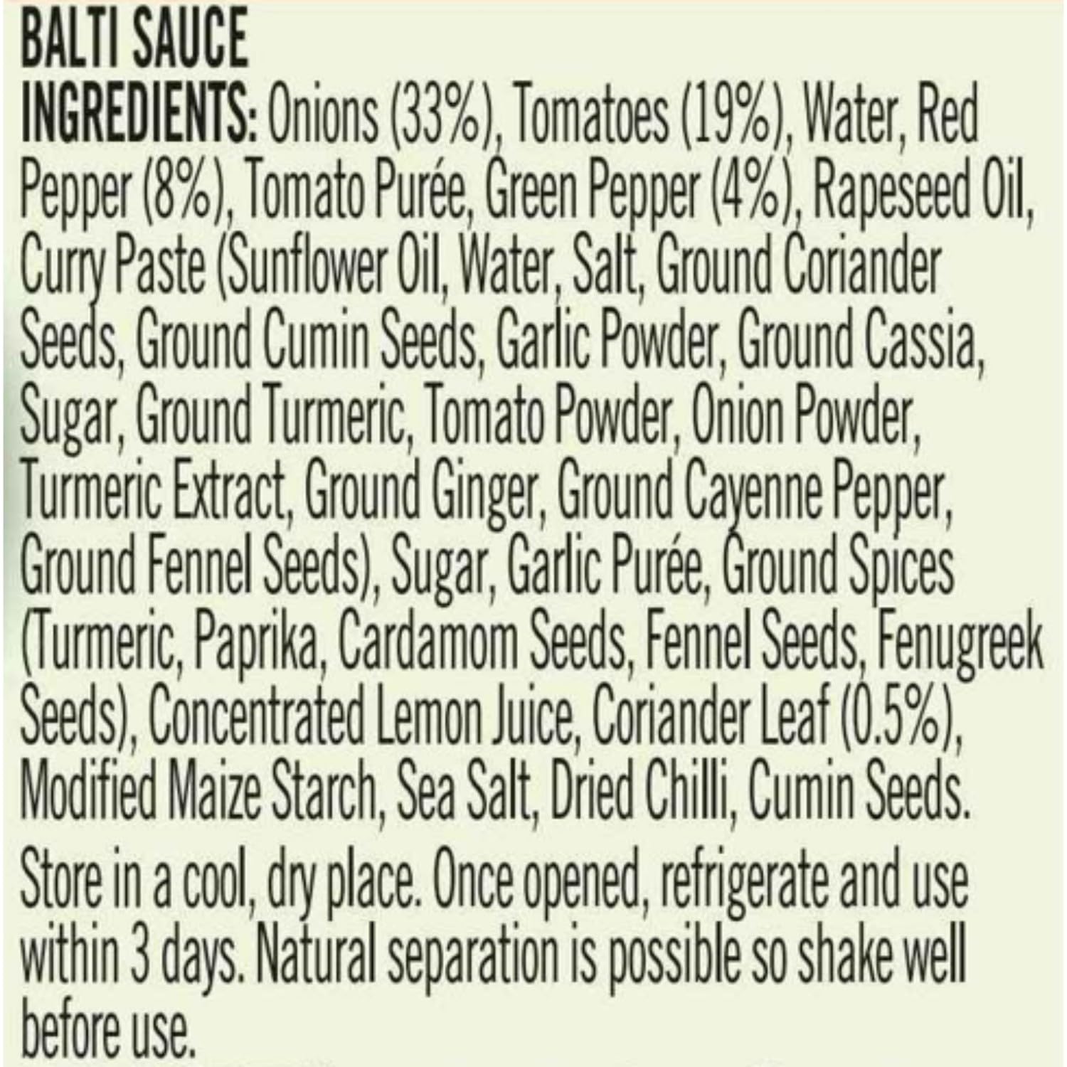 Loyd Grossman Indian Balti Curry Sauce – Medium Spice Tomato & Pepper Blend 3