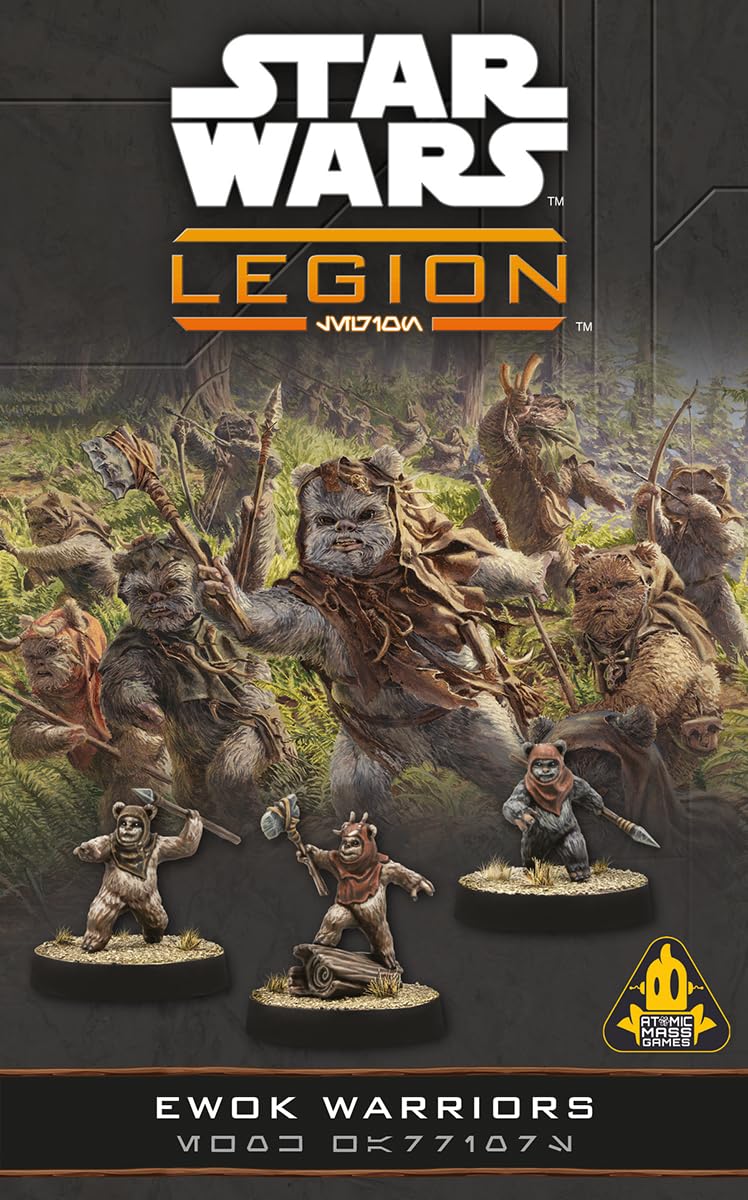 Asmodee Star Wars: Legion Ewok Warriors Unit Expansion | 12 Miniatures | Multicolor 1