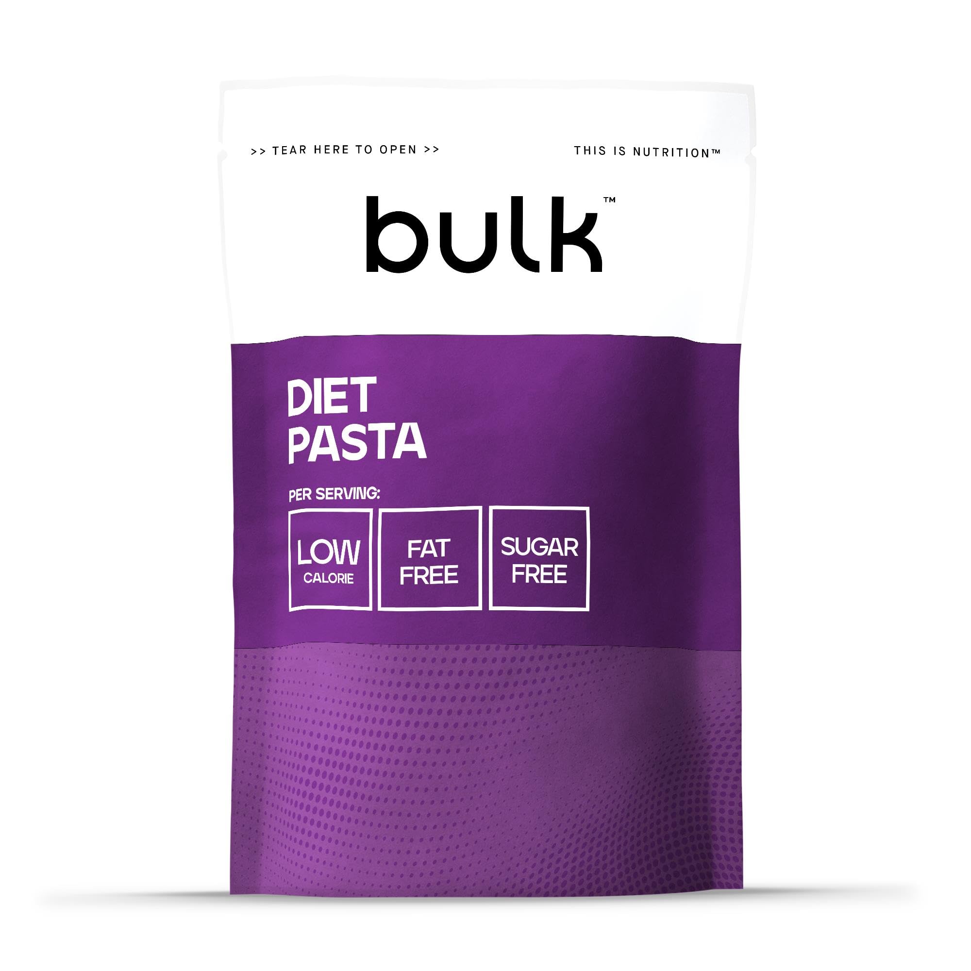 Bulk Diet Pasta Konjac Glucomannan 200g - Low Calorie Pasta with 10 kcal per 100g 1