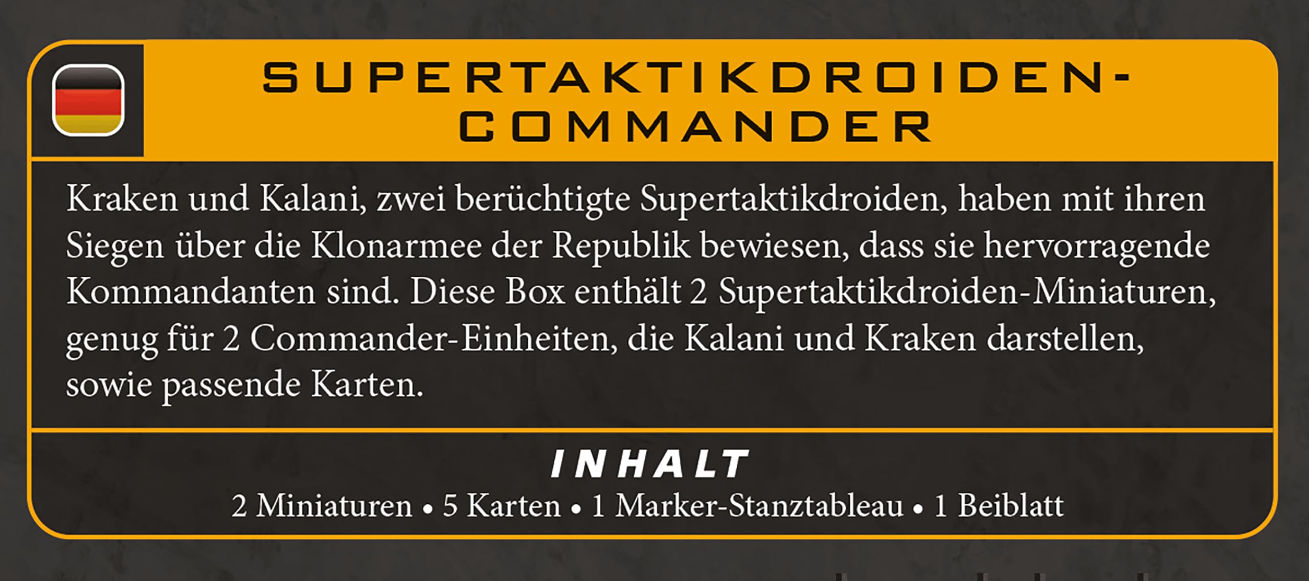 Asmodee Star Wars Legion - Super Tactical Droids Expansion | Refreshed Edition | 2 Players 2