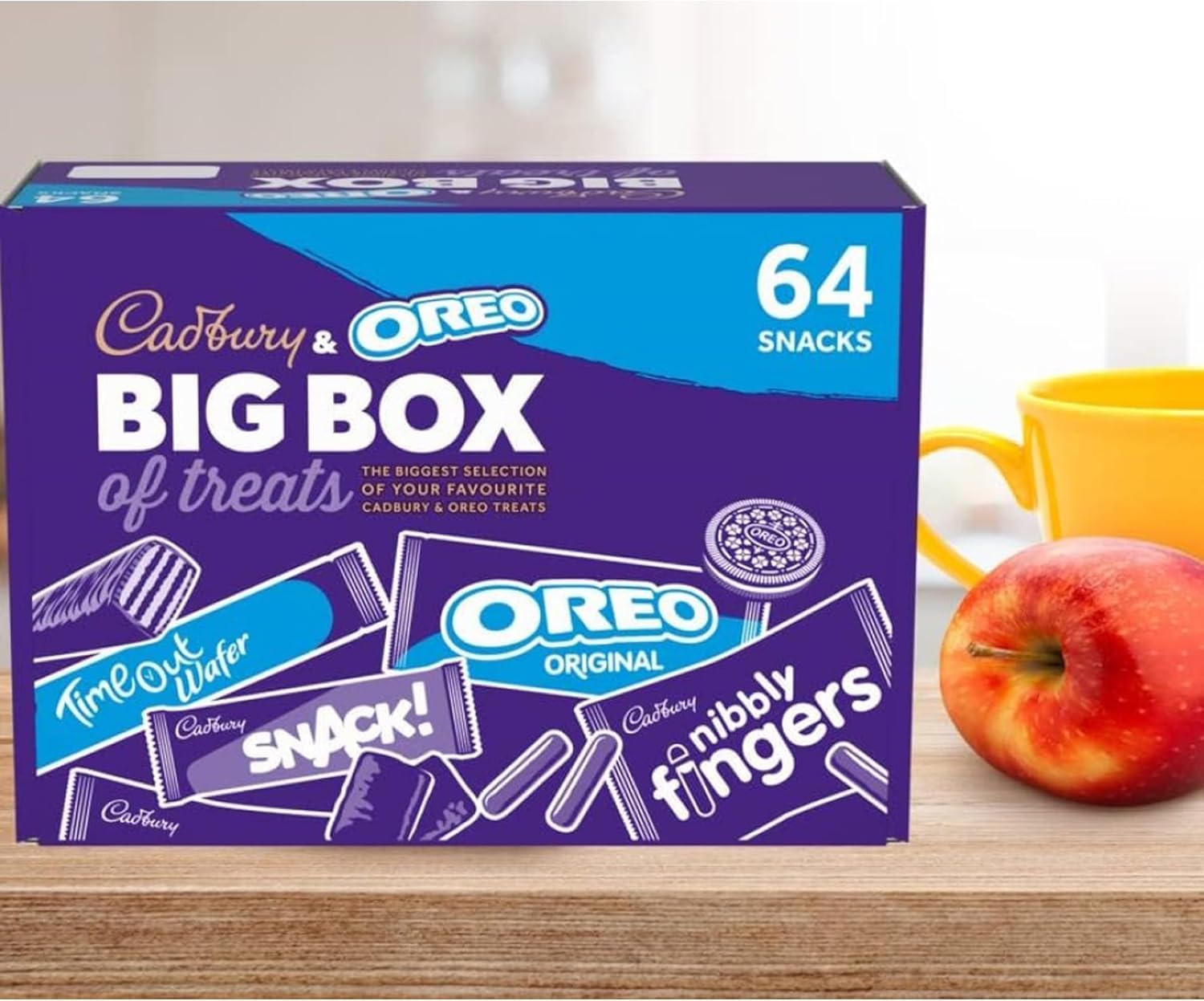 Cadbury & OREO Big Box of Treats - 64 Assorted Chocolates and Snacks, 1618 g 4