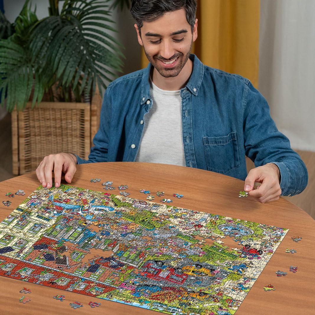 Ravensburger Ray's Comic Series - The Hotel Jigsaw Puzzle | 1000 Pieces | 70 x 50cm 4