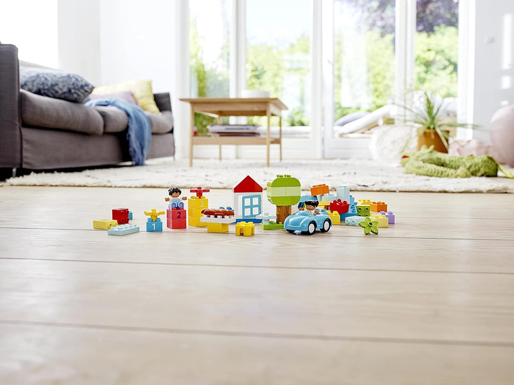 LEGO DUPLO Classic Brick Box 10913 - Educational Building Set for Toddlers 18 Months+