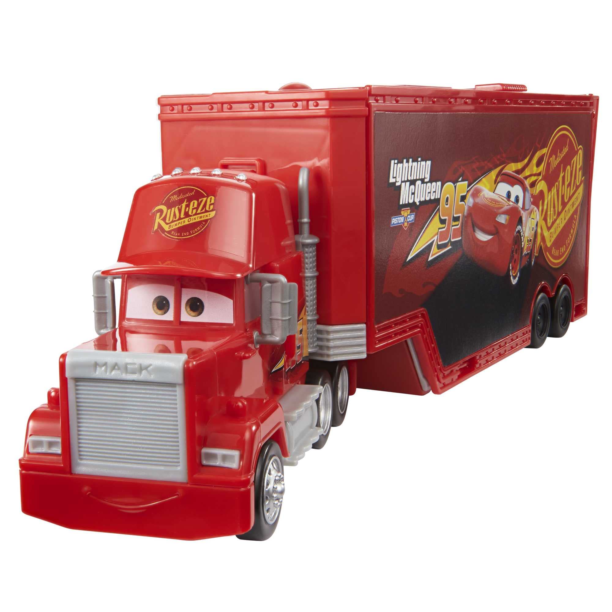 Disney and Pixar Cars Transforming Mack Playset - 2-in-1 Toy Truck & Tune-Up Station for Kids 3+ 1