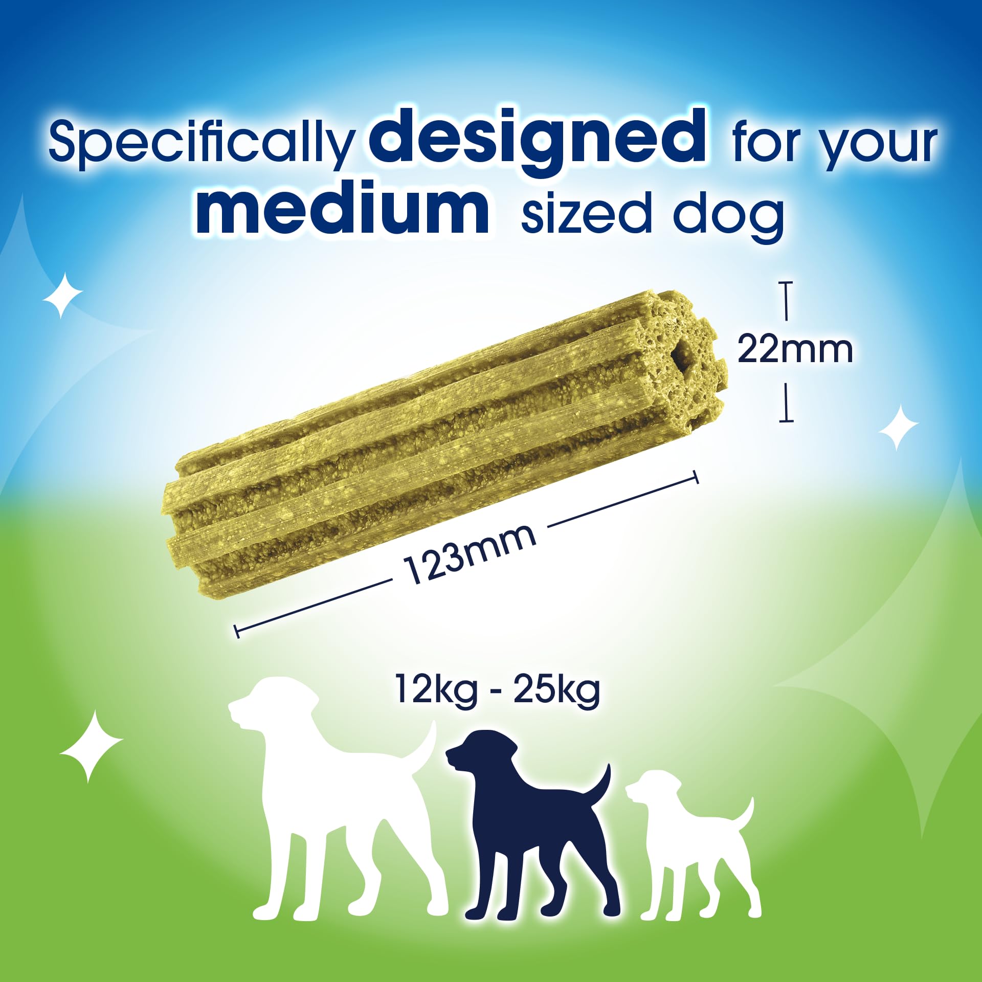 Dentalife ActivFresh Medium Dental Sticks for Adult Dogs with Chicken Flavor - 5 Sticks 5