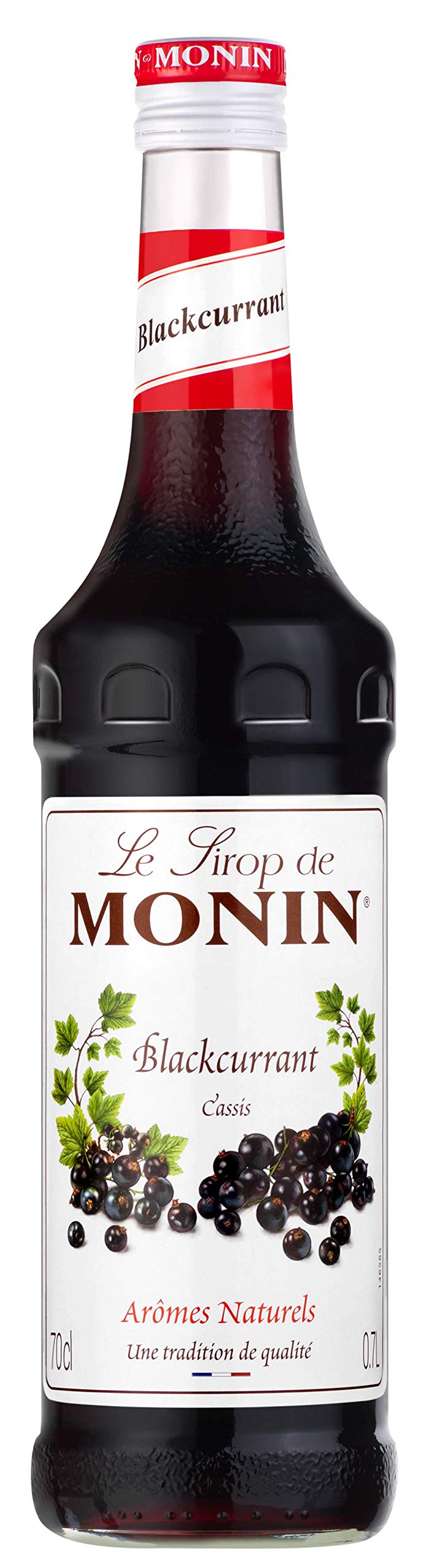 MONIN Premium Blackcurrant Syrup 700ml - Vegan, Allergen-Free, Natural Flavours for Cocktails & Mocktails 1