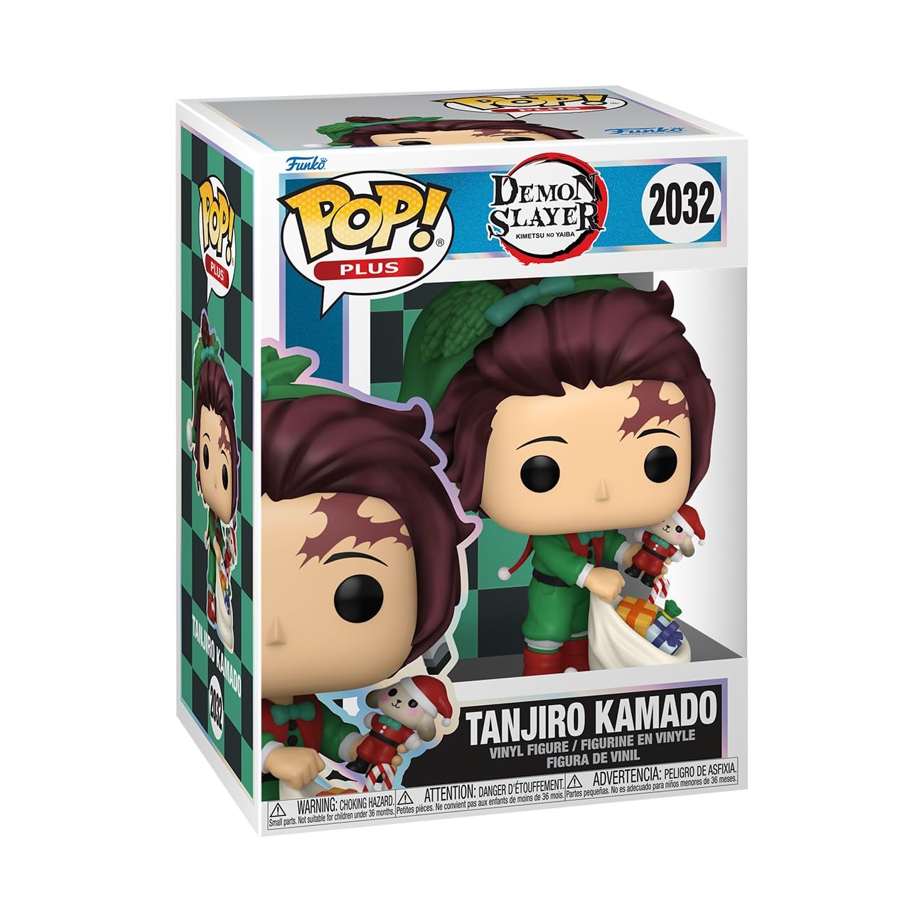 Funko Pop! Plus: Tanjiro Kamado - Demon Slayer Collectible Vinyl Figure | 3.75 Inches 1