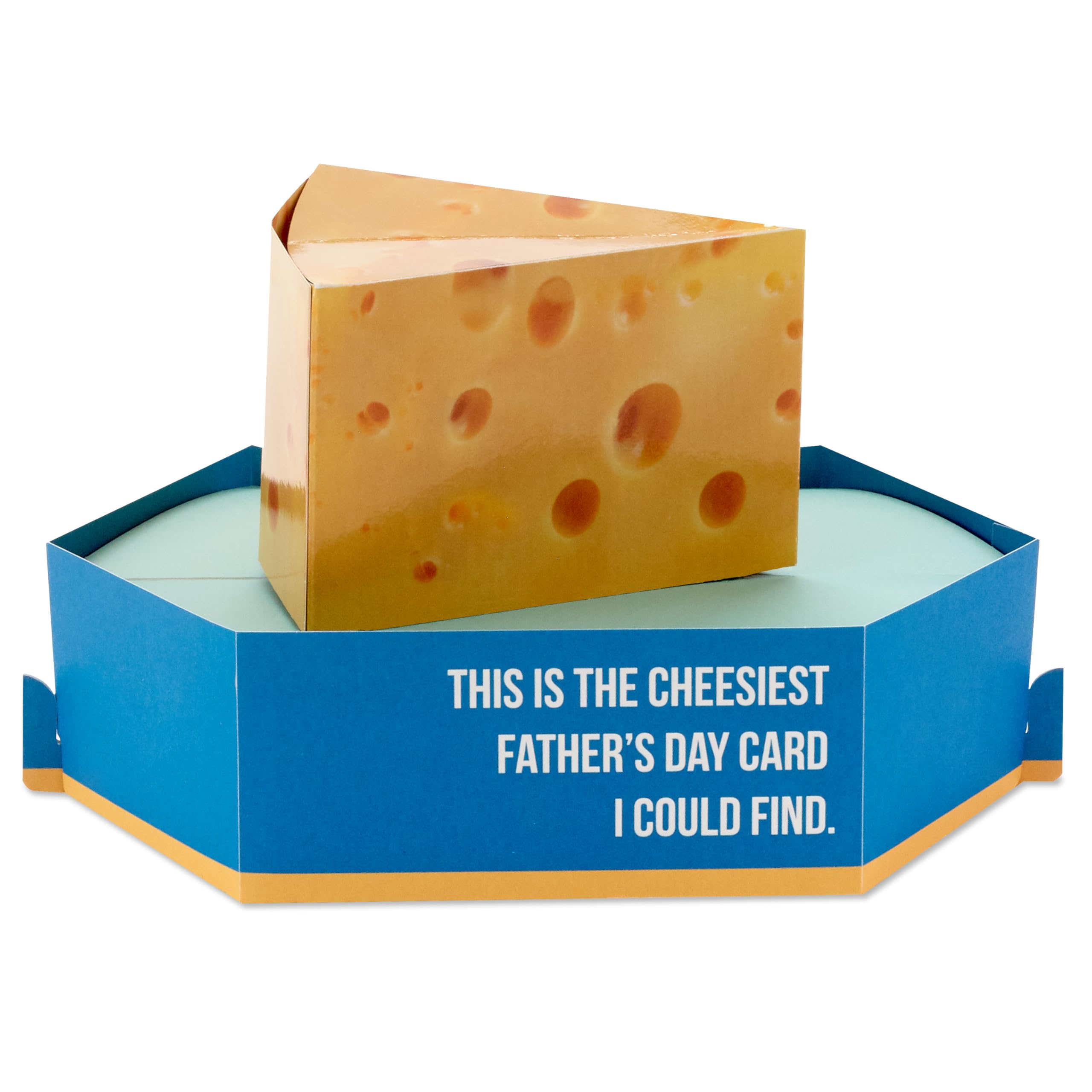 Hallmark Paper Wonder Shoebox Fathers Day Card | 3D Pop Up Cheese Design | Funny Humour 1