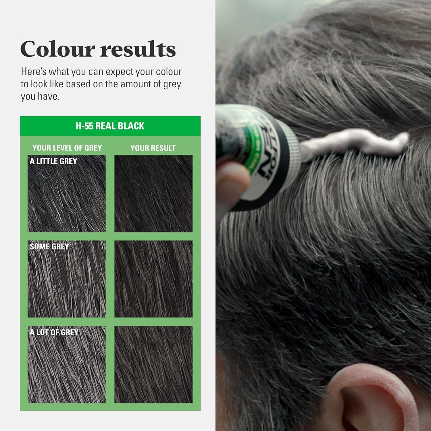 Just For Men Original Formula Real Black Hair Dye - H55 5