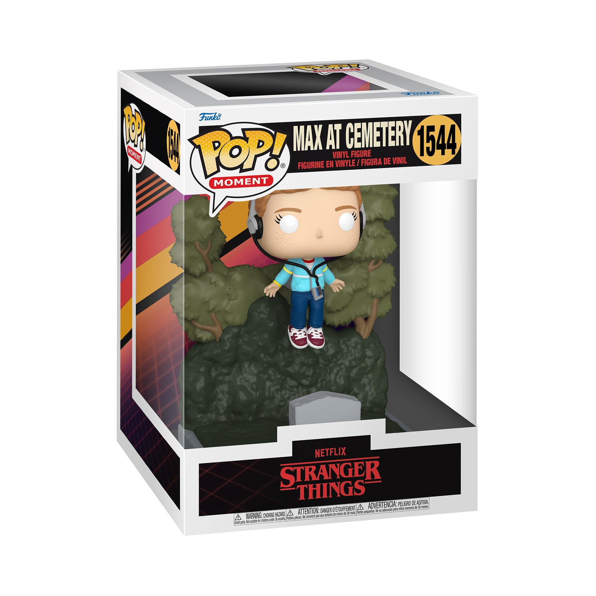 Funko Pop! Moments: Stranger Things - Max Mayfield at Cemetery Vinyl Figure 9