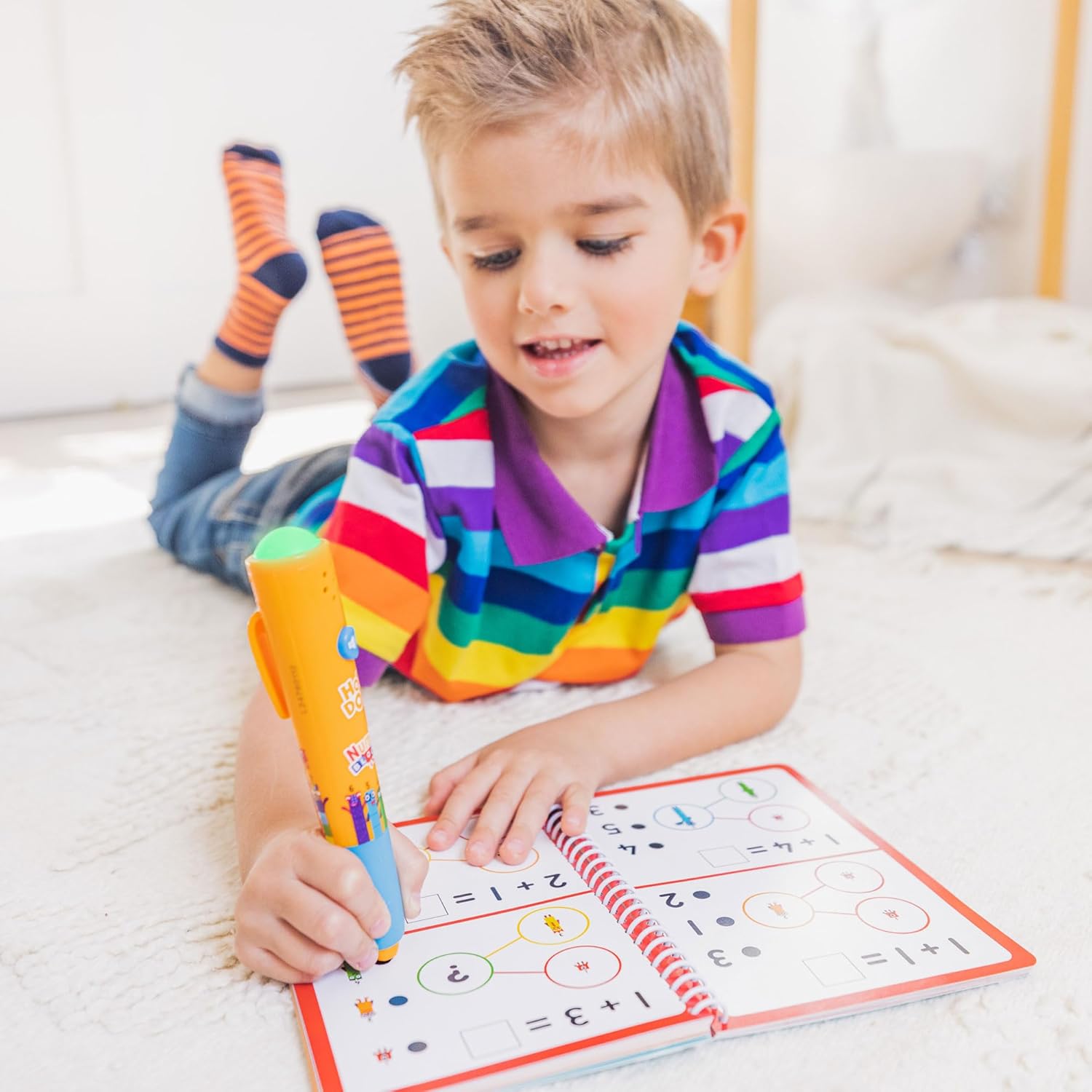 Learning Resources Hot Dots Numberblocks 1–10 Activity Book & Interactive Pen - Educational Electronic Learning Toy for Ages 4-8 5