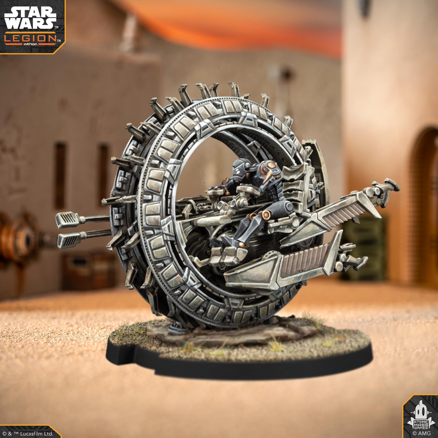 Asmodee Star Wars: Legion TSMEU-6 Personal Wheel Bike Expansion | Separatist Alliance Miniatures Game 5