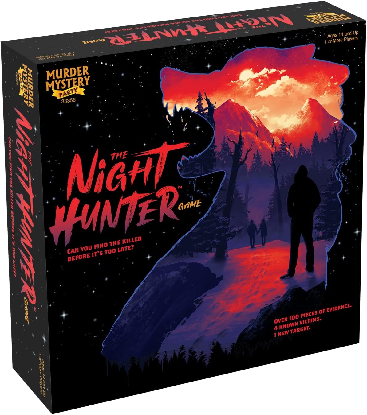 University Games The Night Hunter Murder Mystery Party Game