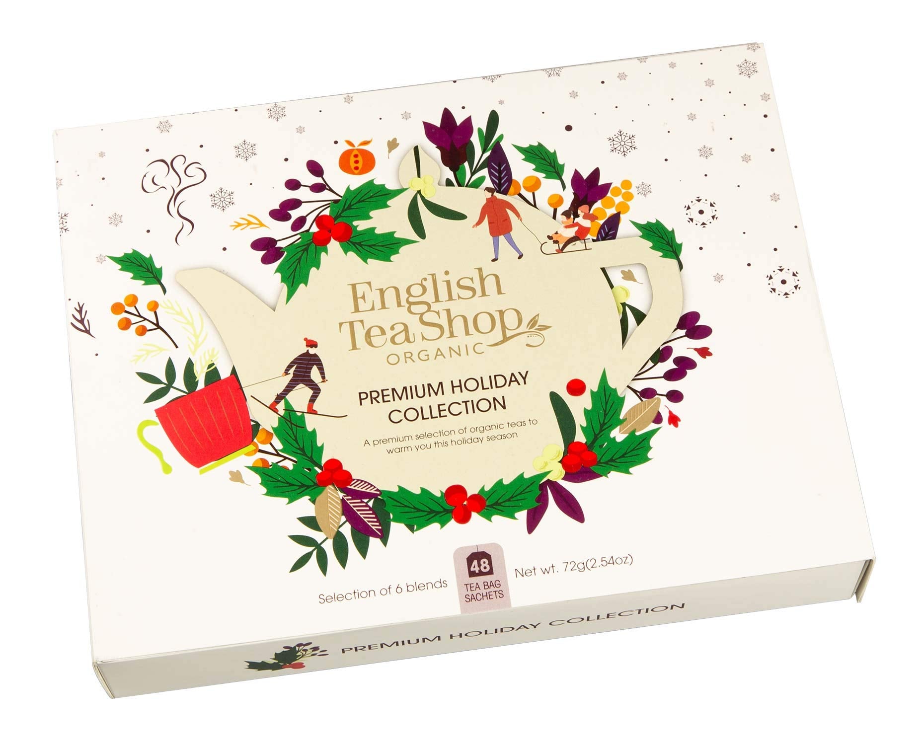 English Tea Shop Organic Premium Holiday Collection Gift Pack - 48 Tea Bags 4